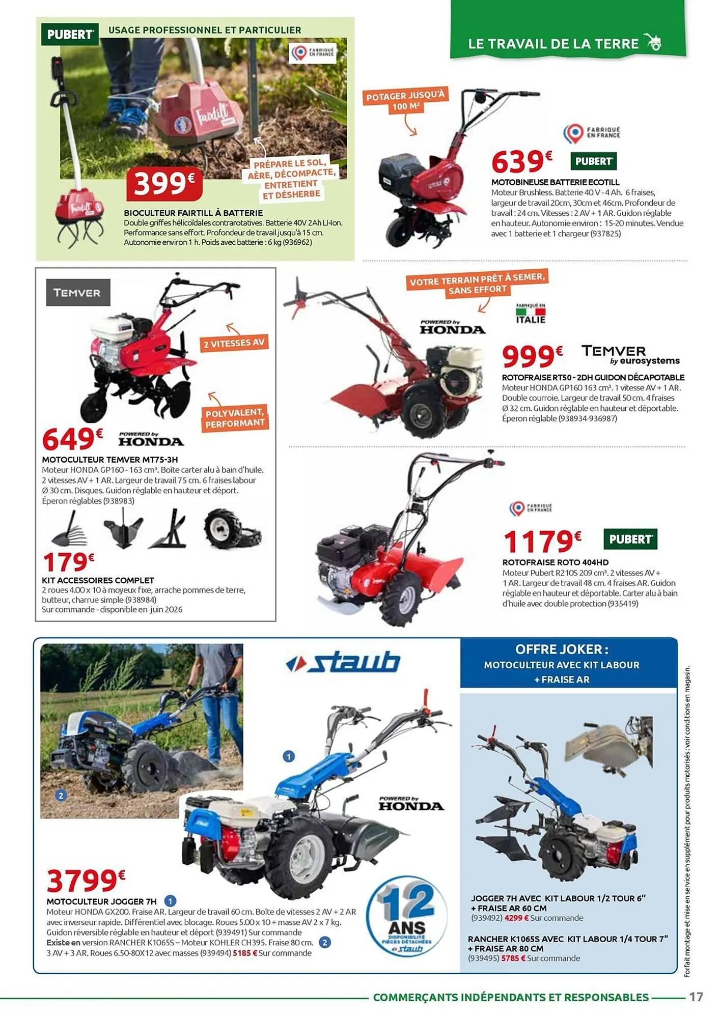 Catalogue Rural Master du 19 mars au 30 mai 2026 - Catalogue page 17