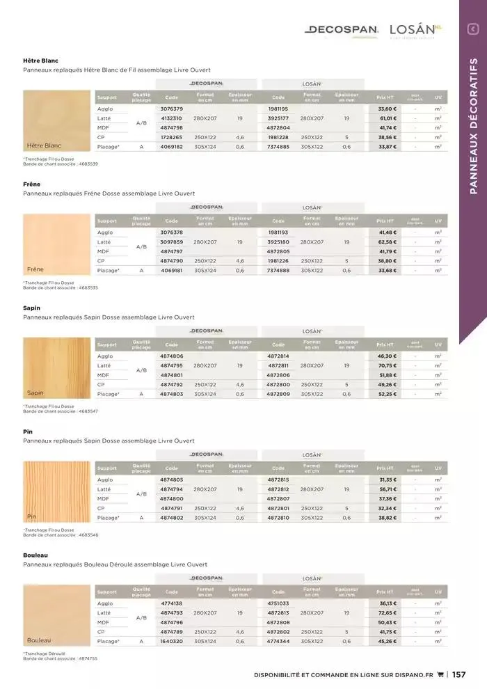 Catalogue 2025 Agenceurs du 25 avril au 31 décembre 2025 - Catalogue page 157