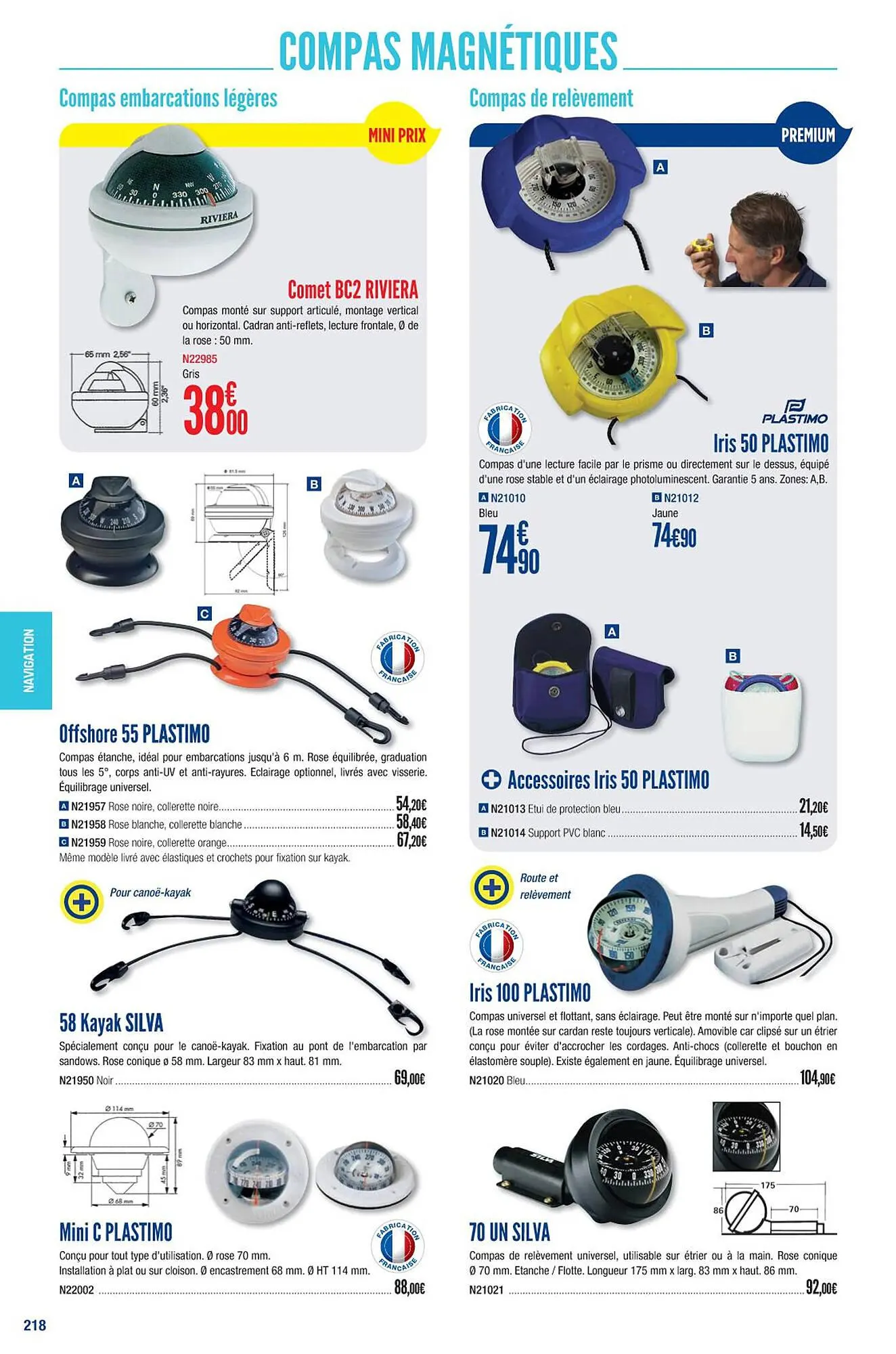 Catalogue Accastillage Diffusion du 1 mars au 31 décembre 2023 - Catalogue page 220