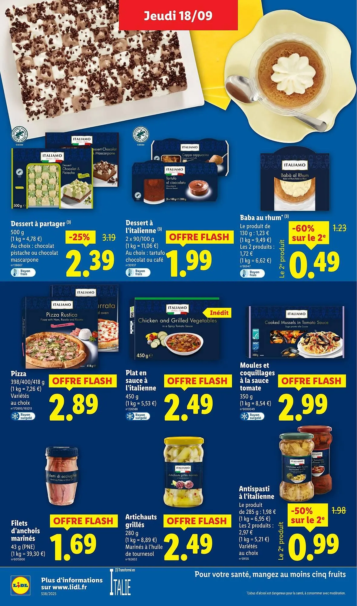 Catalogue Lidl du 18 septembre au 24 septembre 2025 - Catalogue page 22