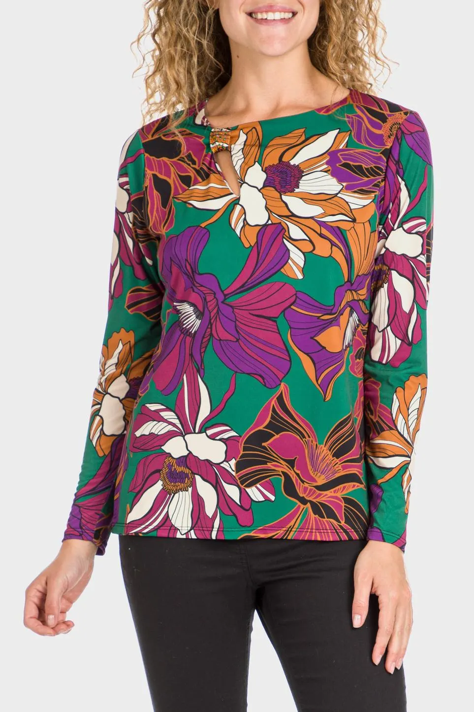 T-shirt imprimé floral