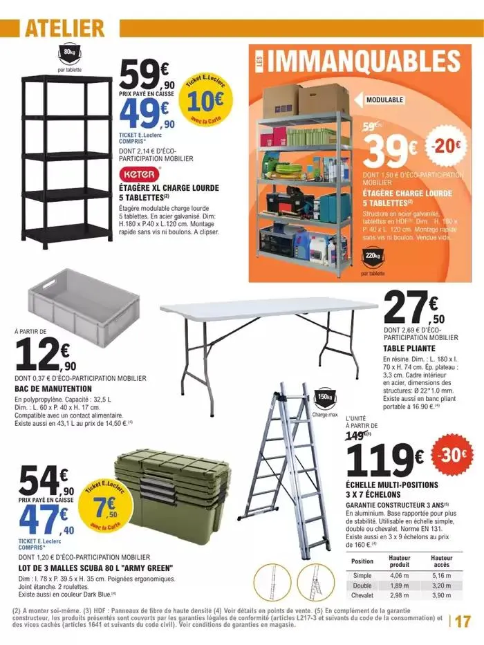 Trafic Brico 1 du 31 décembre au 18 janvier 2025 - Catalogue page 8