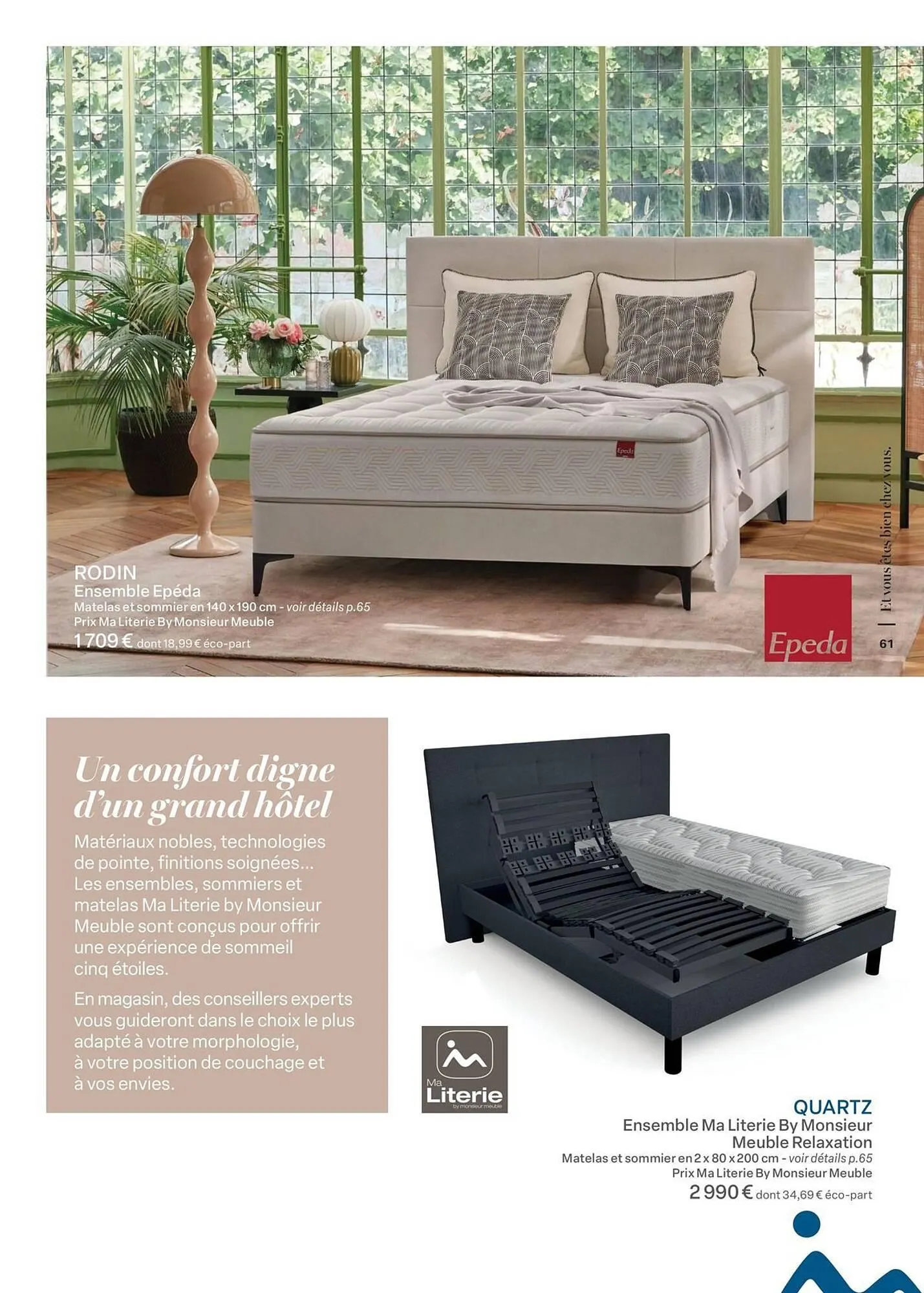Catalogue monsieur meuble du 16 septembre au 31 mai 2026 - Catalogue page 61