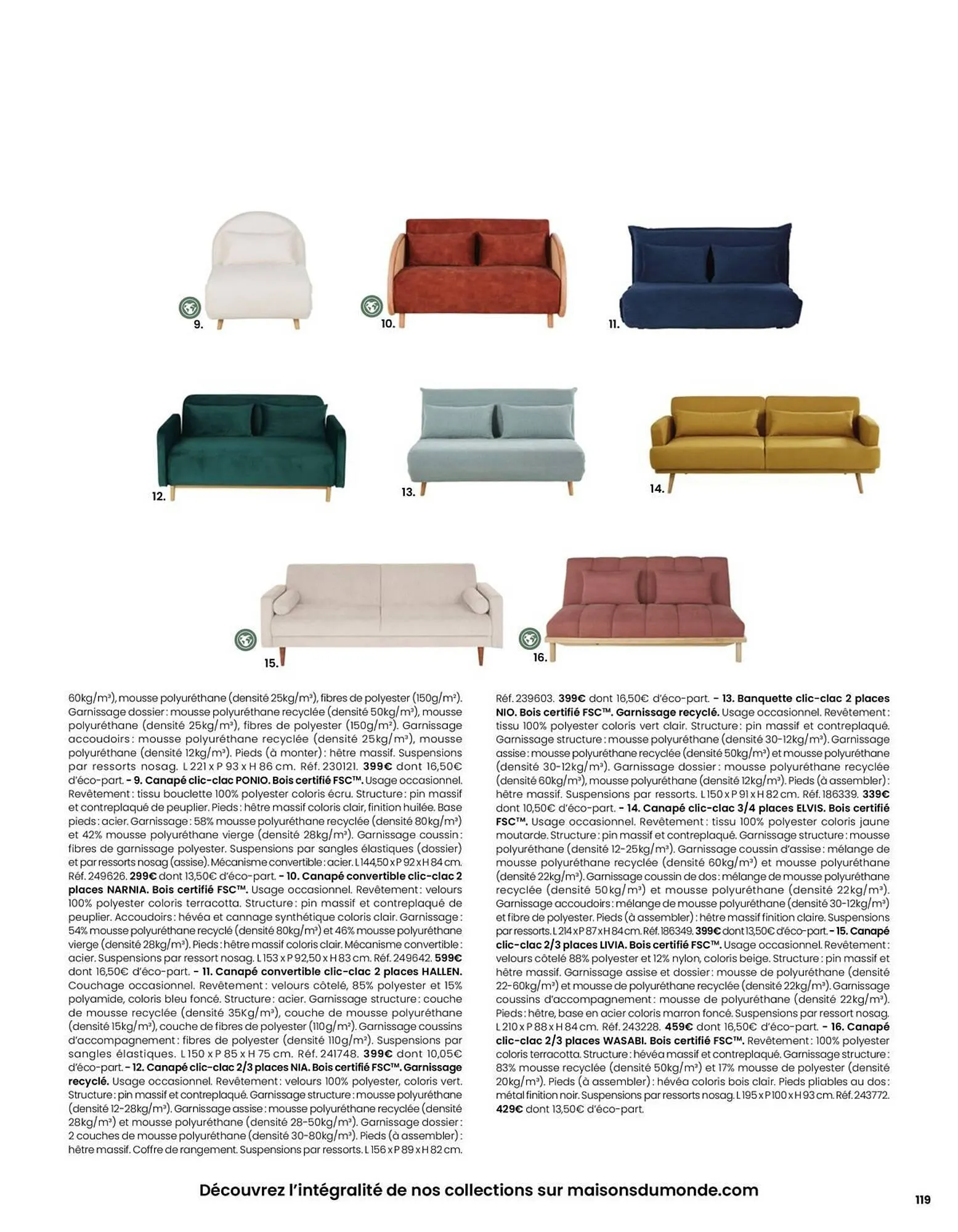 Catalogue Maisons du Monde du 11 décembre au 31 décembre 2025 - Catalogue page 119