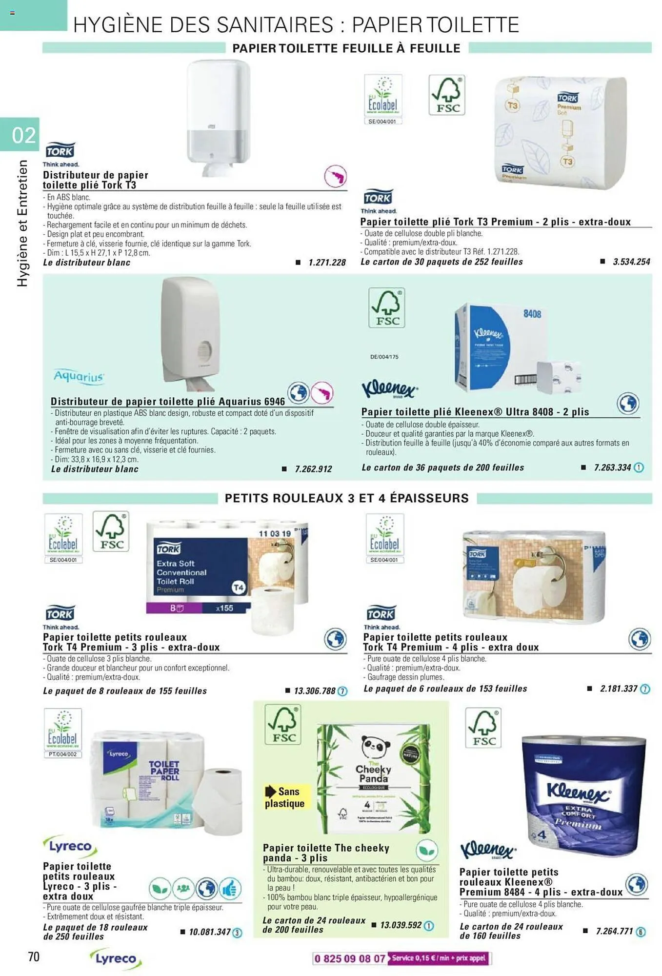 Catalogue Lyreco du 15 mai au 31 décembre 2023 - Catalogue page 70