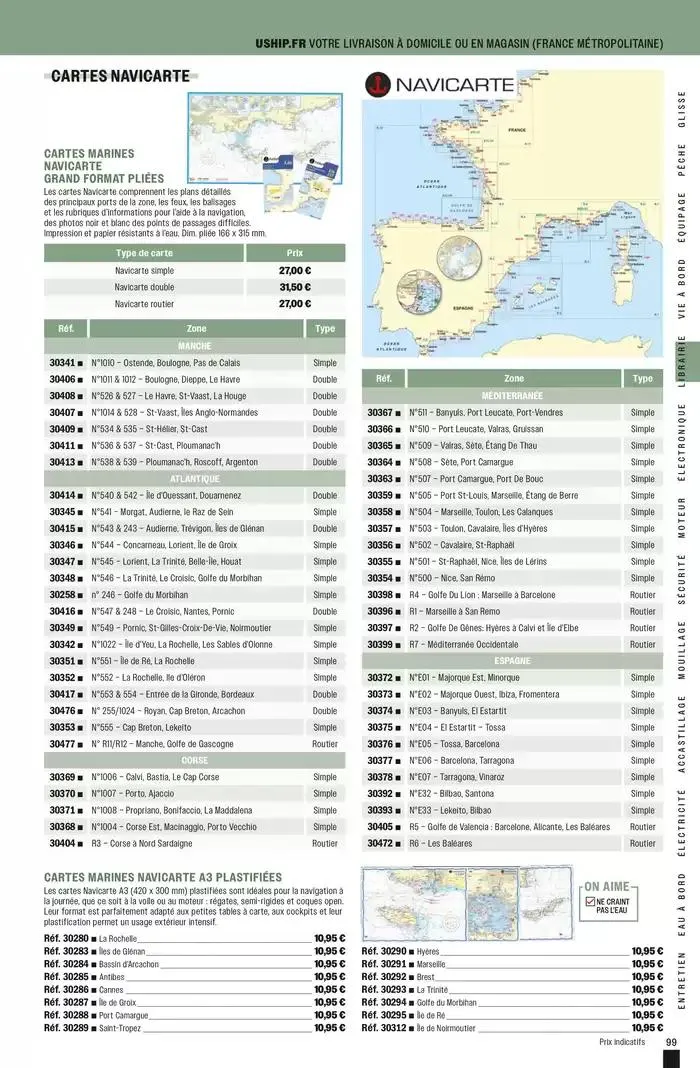 Navigue  du 24 février au 31 décembre 2025 - Catalogue page 99