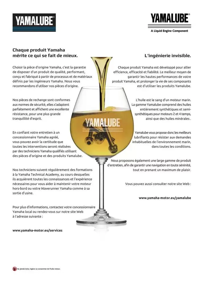 Catalogue Yamaha Marine - Accessoires Marine 2025 du 1 mars au 31 mars 2025 - Catalogue page 115