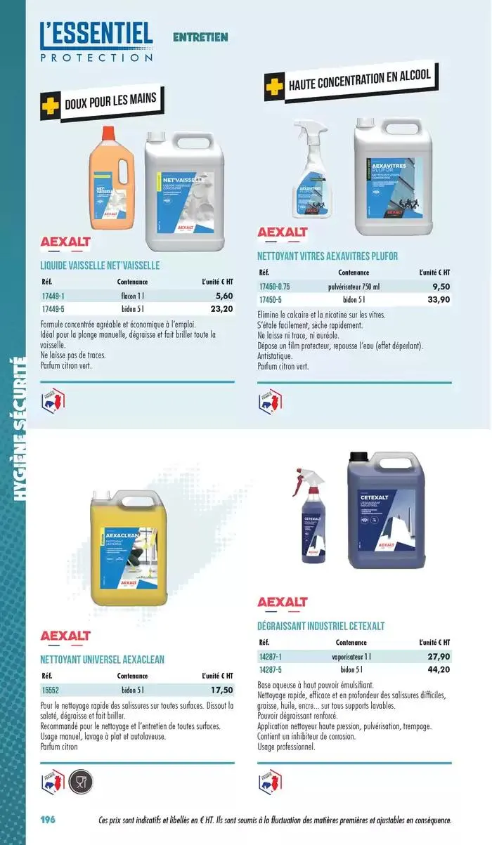 Essentiel Protection 2025 tarifé du 3 mars au 31 décembre 2025 - Catalogue page 198