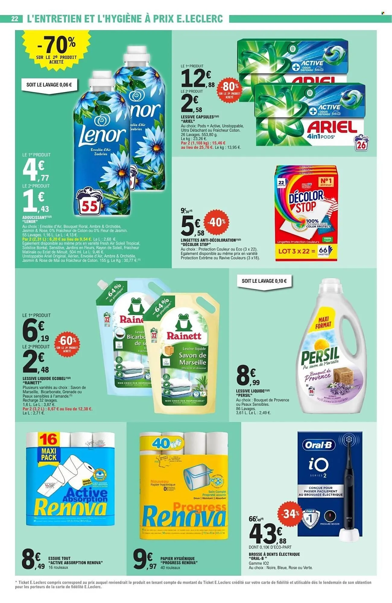 Catalogue E.Leclerc du 22 juillet au 2 août 2025 - Catalogue page 22