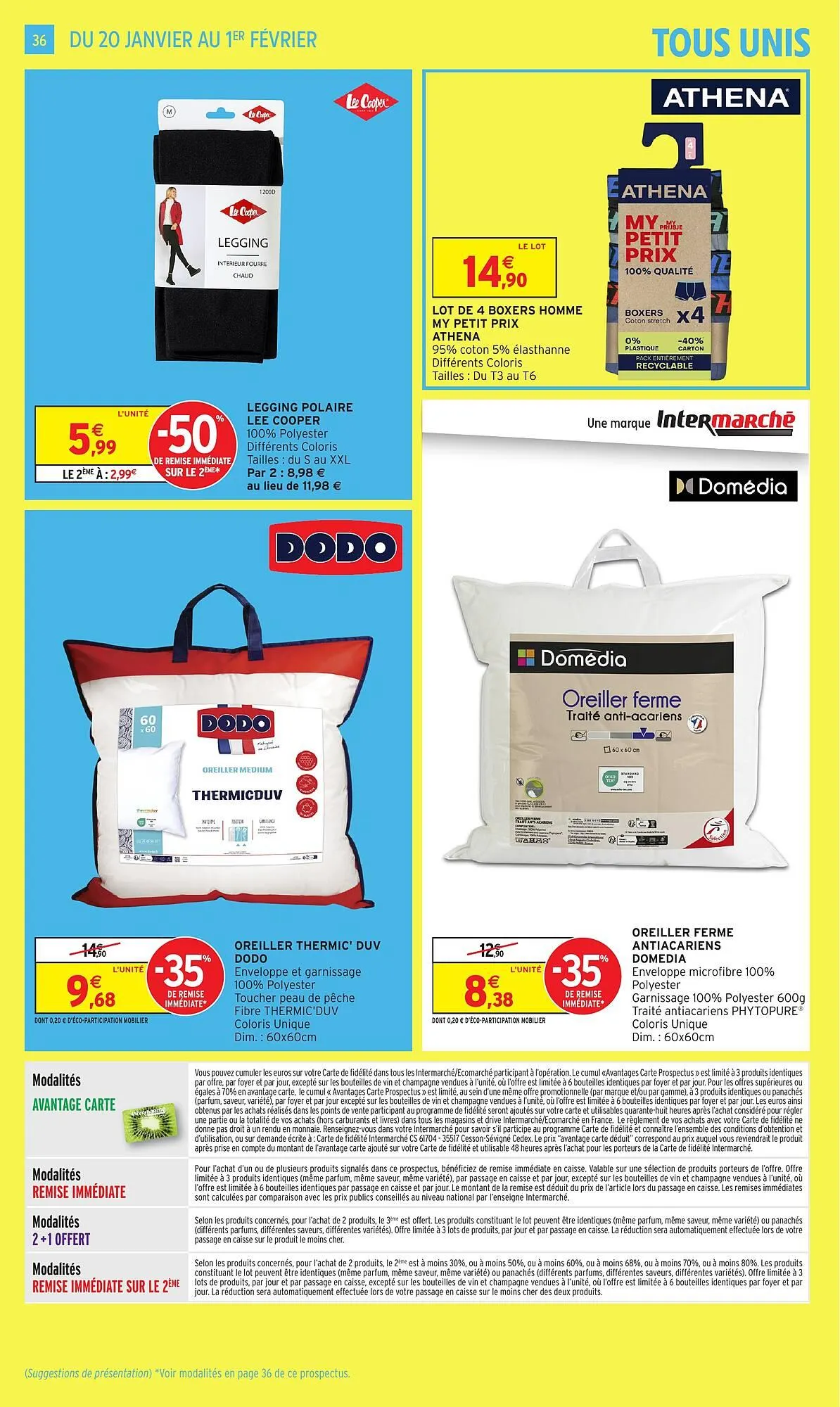 Catalogue Intermarché du 20 janvier au 1 février 2026 - Catalogue page 36