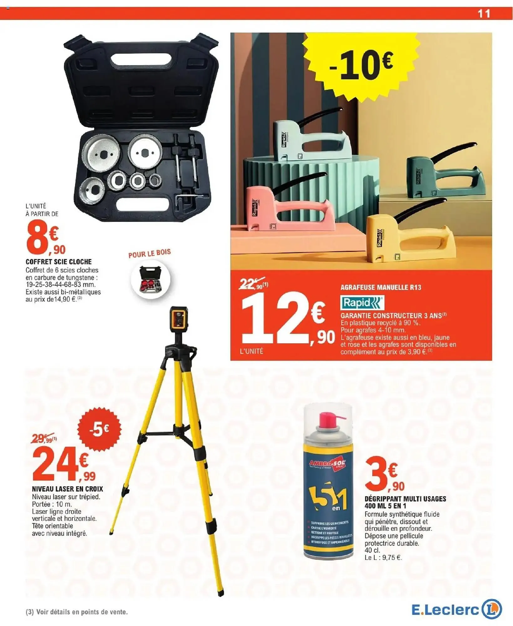 Catalogue E.Leclerc Brico du 27 janvier au 7 février 2026 - Catalogue page 11
