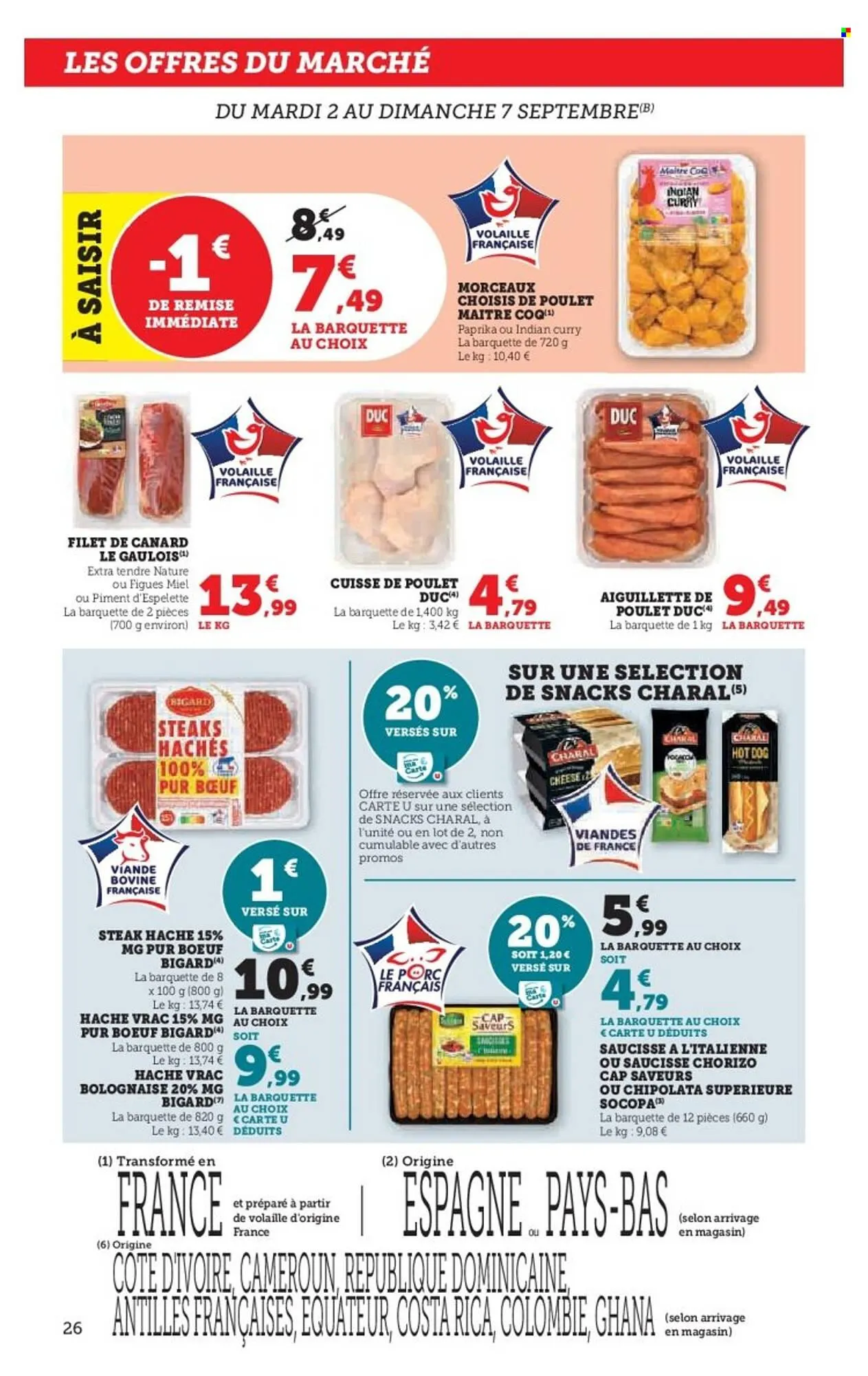 Catalogue Super U du 2 septembre au 14 septembre 2025 - Catalogue page 26