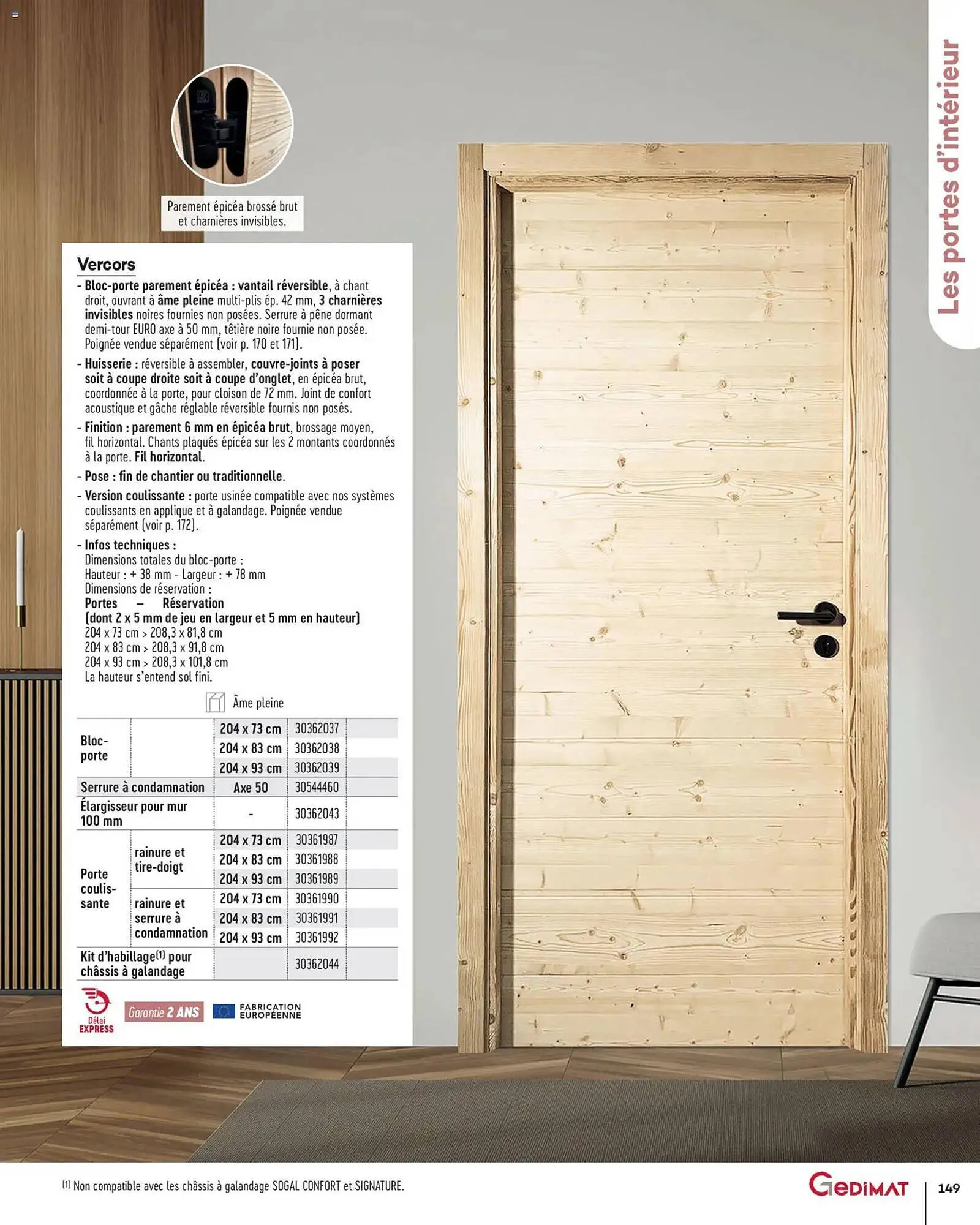 Catalogue Gedimat du 14 avril au 30 avril 2026 - Catalogue page 149