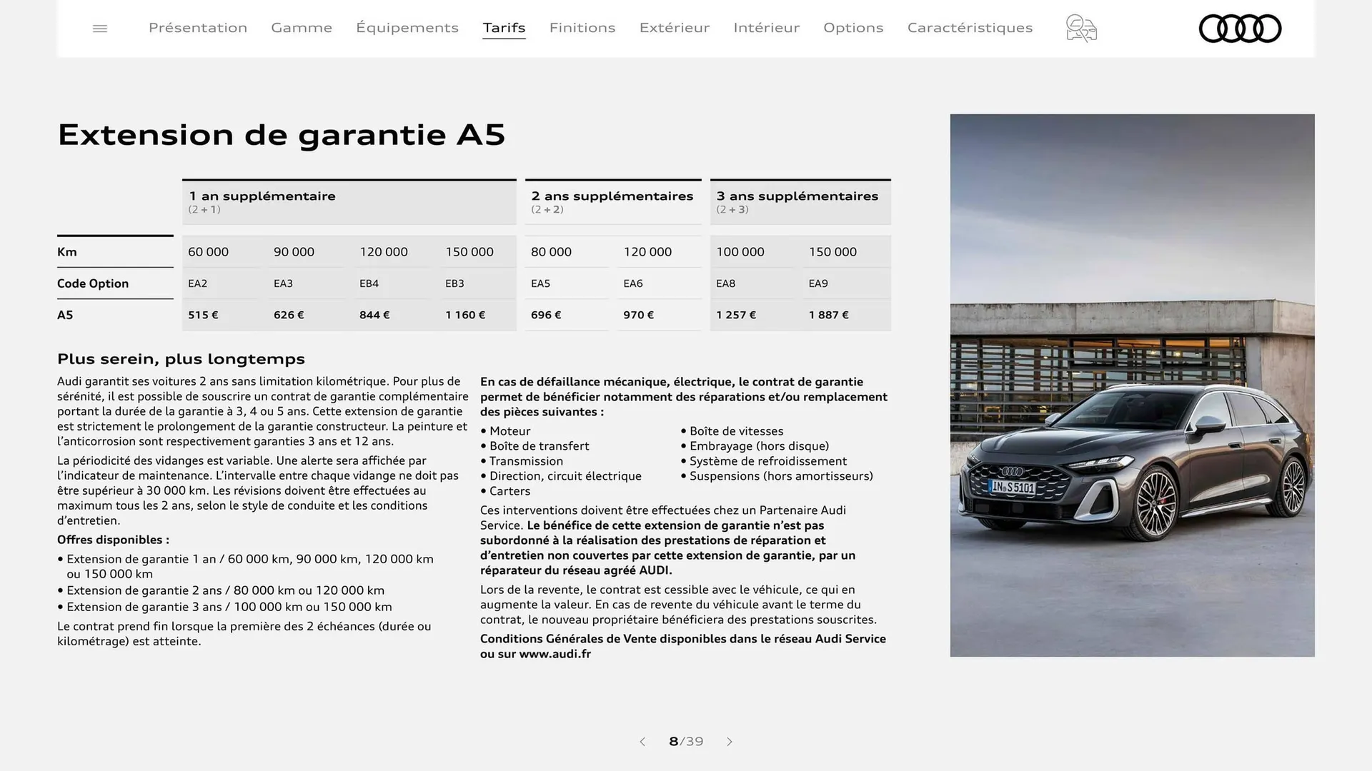 Catalogue Audi du 7 janvier au 31 janvier 2026 - Catalogue page 8