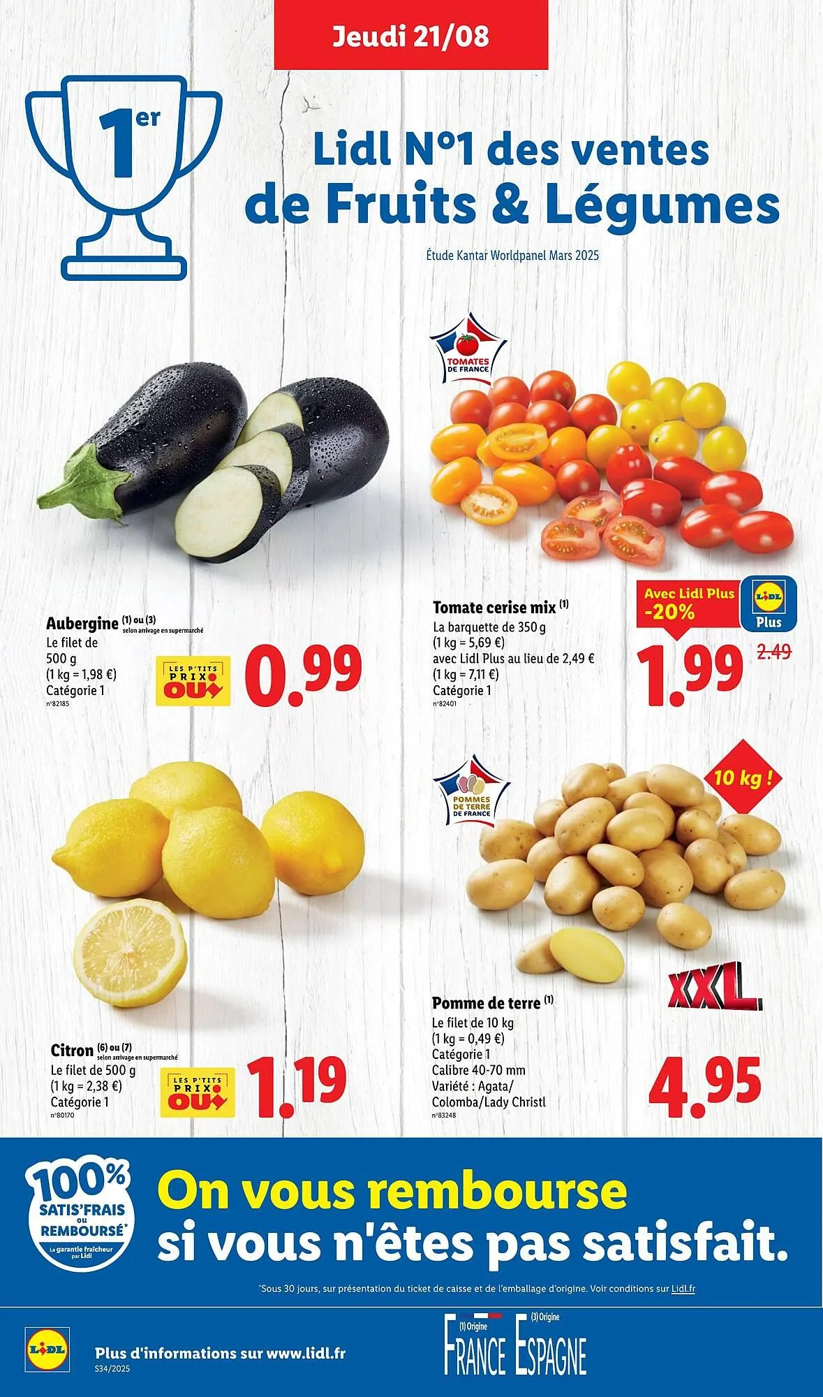 Catalogue Lidl du 21 août au 27 août 2025 - Catalogue page 2