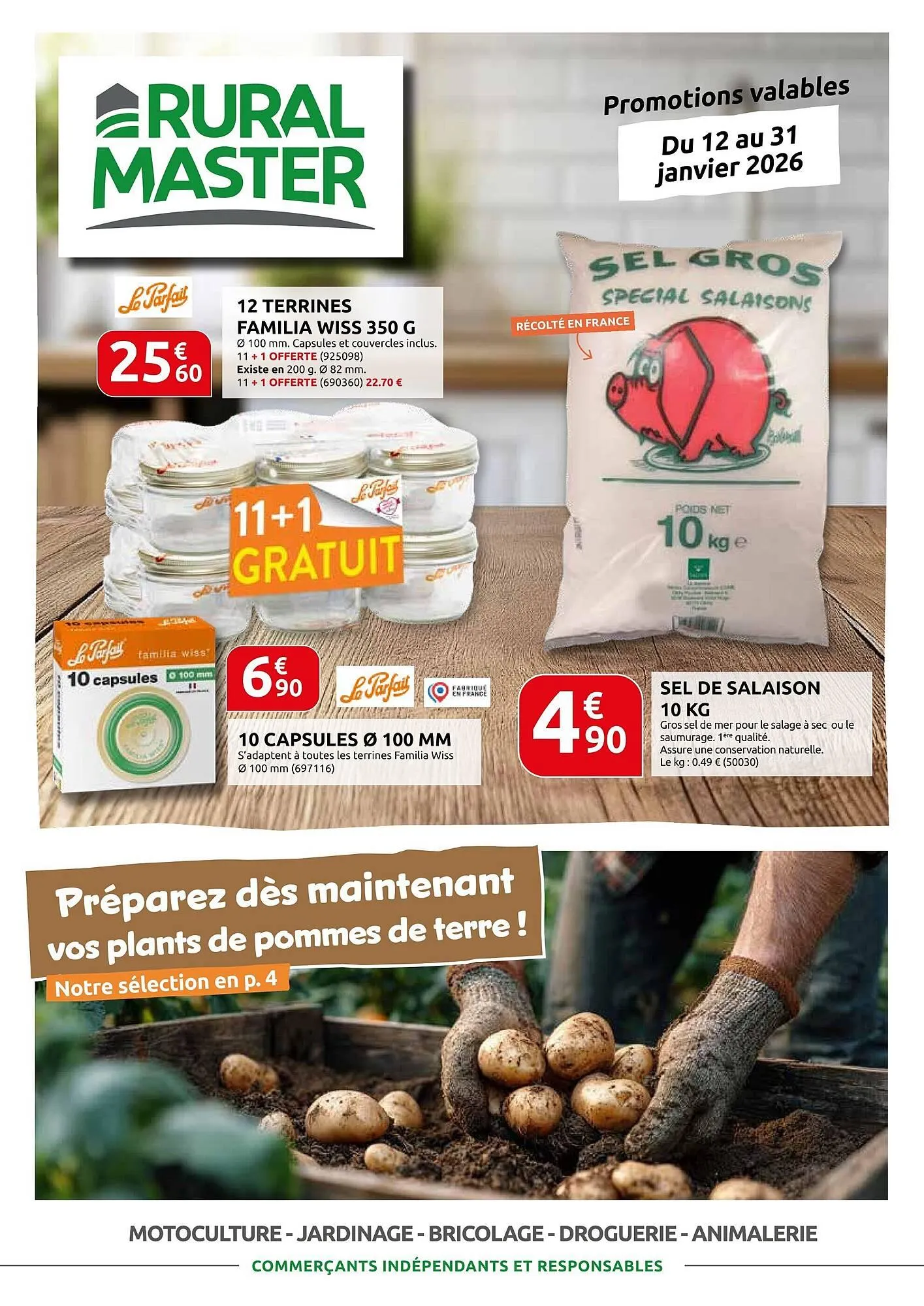 Catalogue Rural Master du 12 janvier au 31 janvier 2026 - Catalogue page 1
