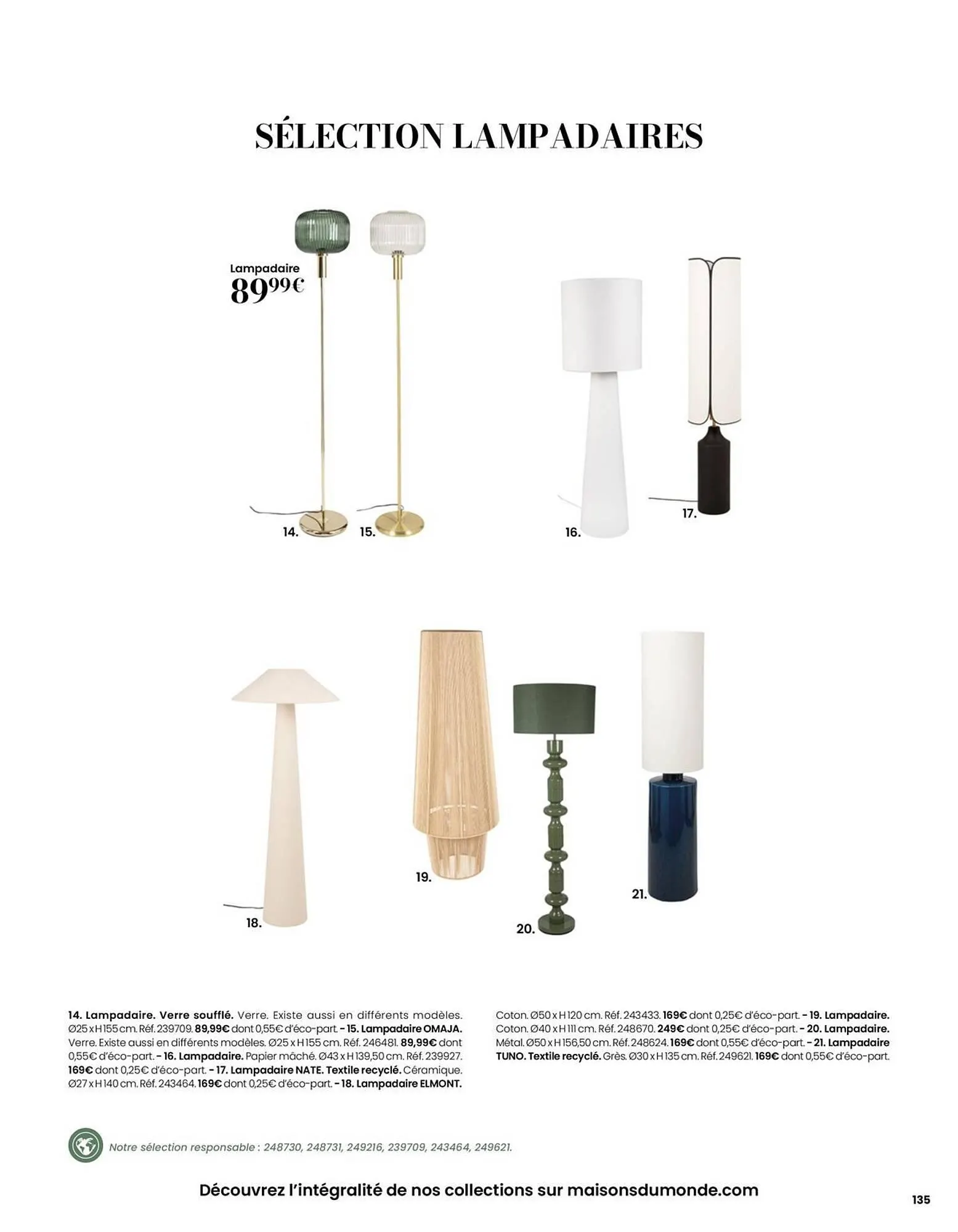 Catalogue Maisons du Monde du 11 décembre au 31 décembre 2025 - Catalogue page 135