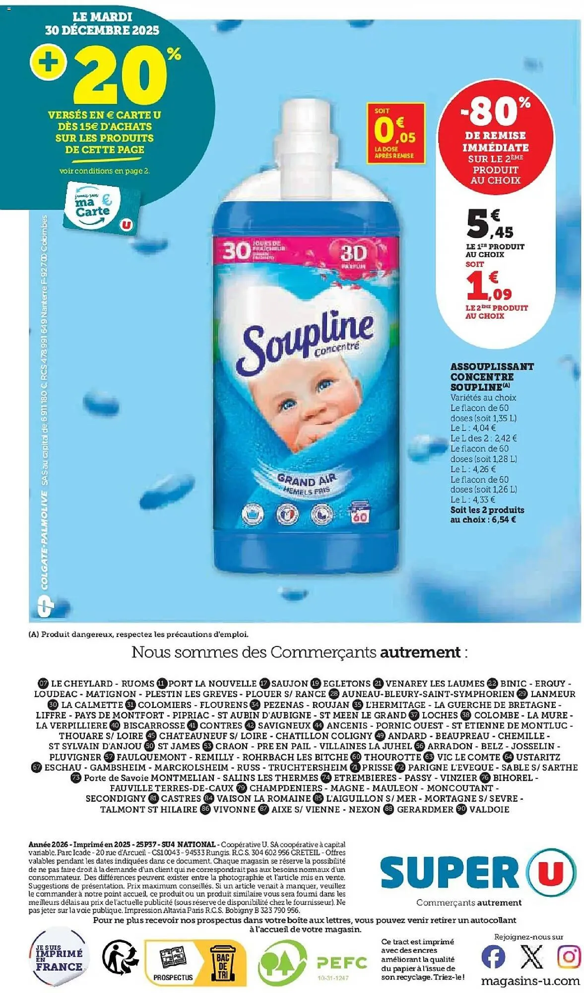 Catalogue Super U du 27 décembre au 11 janvier 2026 - Catalogue page 32