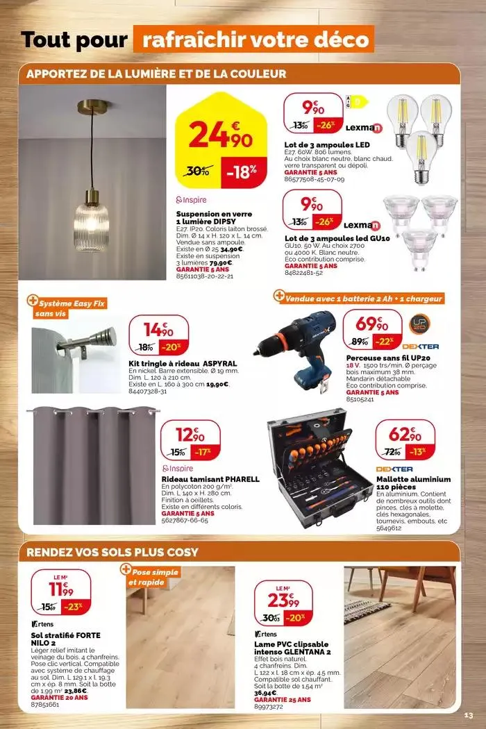 Le grand réveil de printemps du 12 mars au 1 avril 2025 - Catalogue page 13