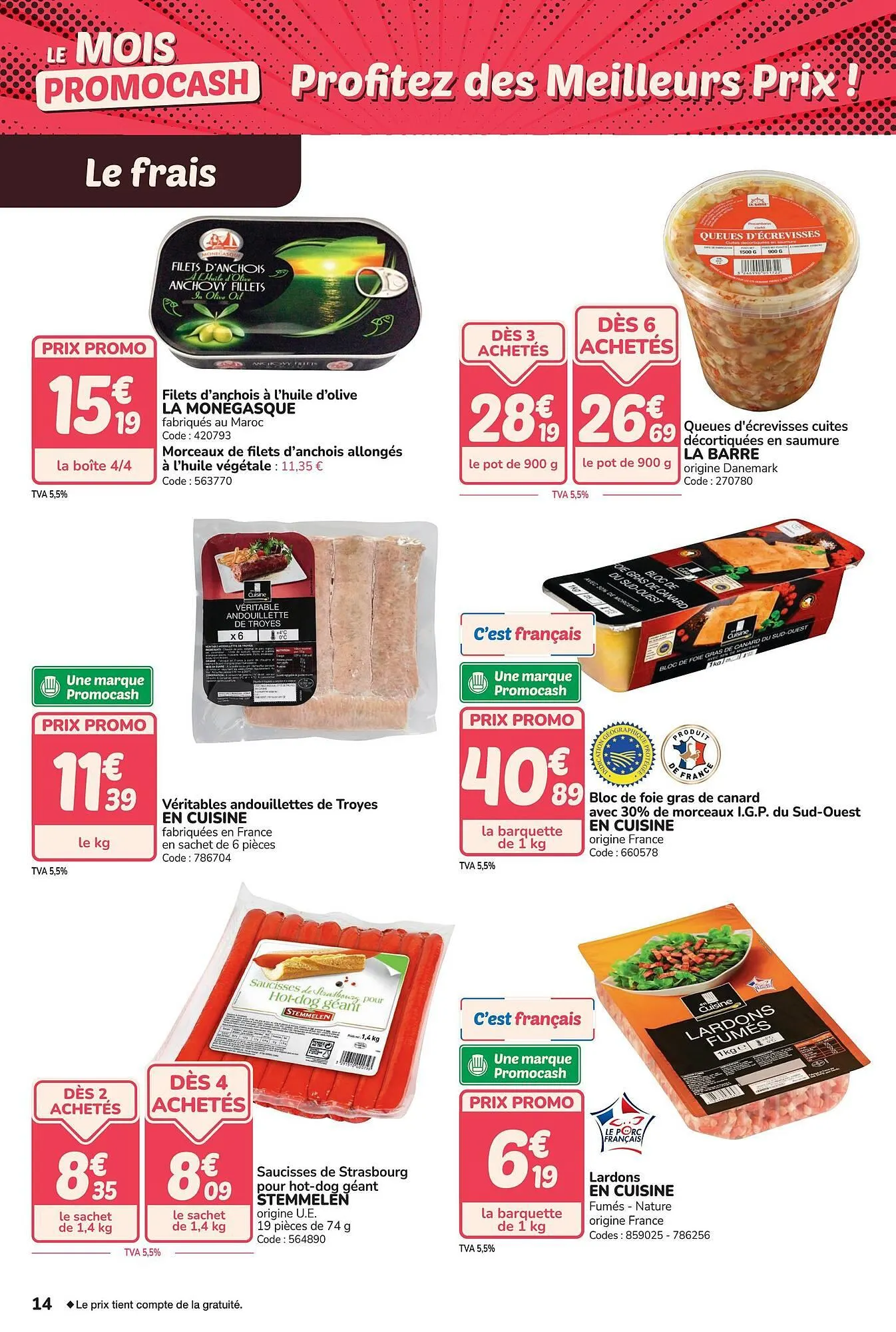 Catalogue Promocash du 31 mars au 25 avril 2026 - Catalogue page 14