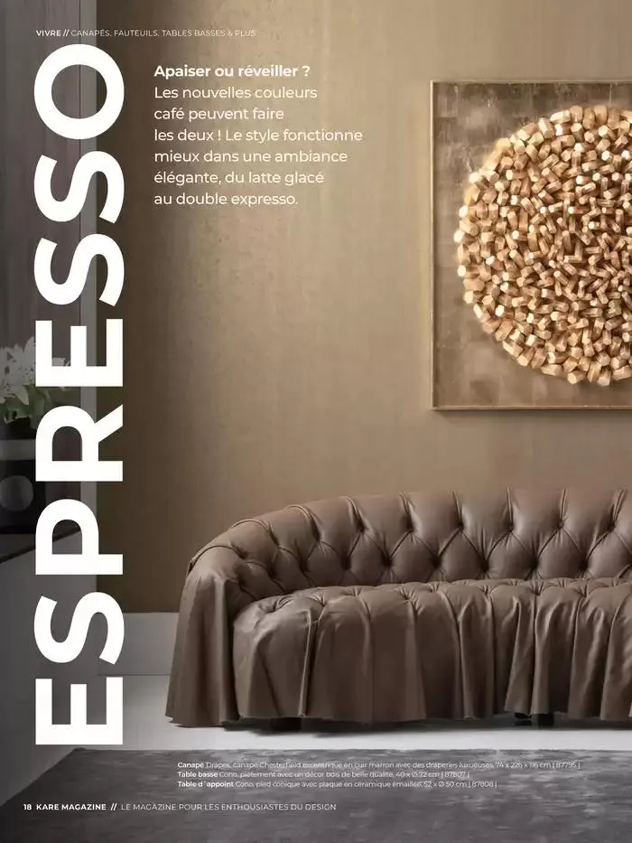 LE MAGAZINE POUR LES ENTHOUSIASTES DU DESIGN du 6 février au 31 décembre 2025 - Catalogue page 18