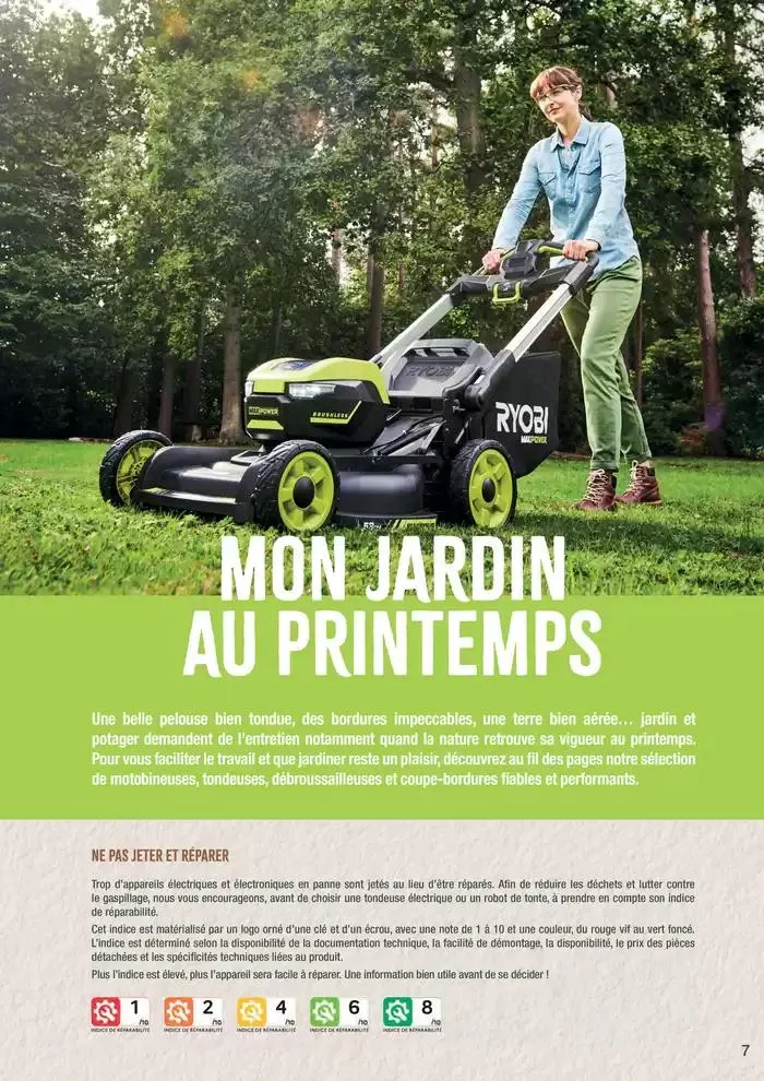 Point Vert Guide Motoculture 2025 du 17 janvier au 31 octobre 2025 - Catalogue page 7