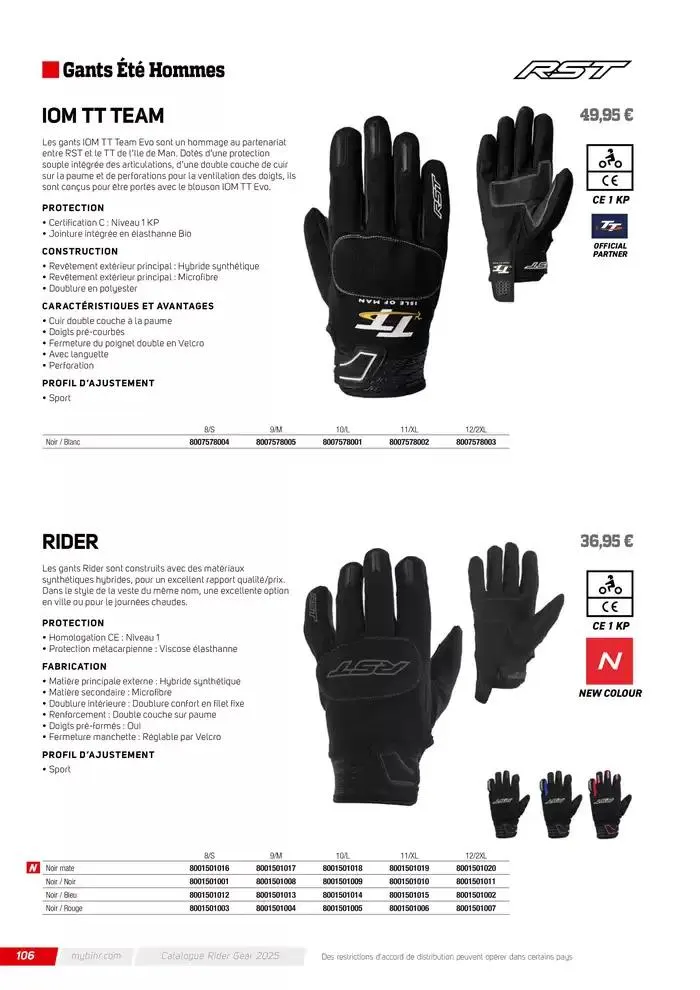 RST 2025 du 20 mars au 31 décembre 2025 - Catalogue page 106