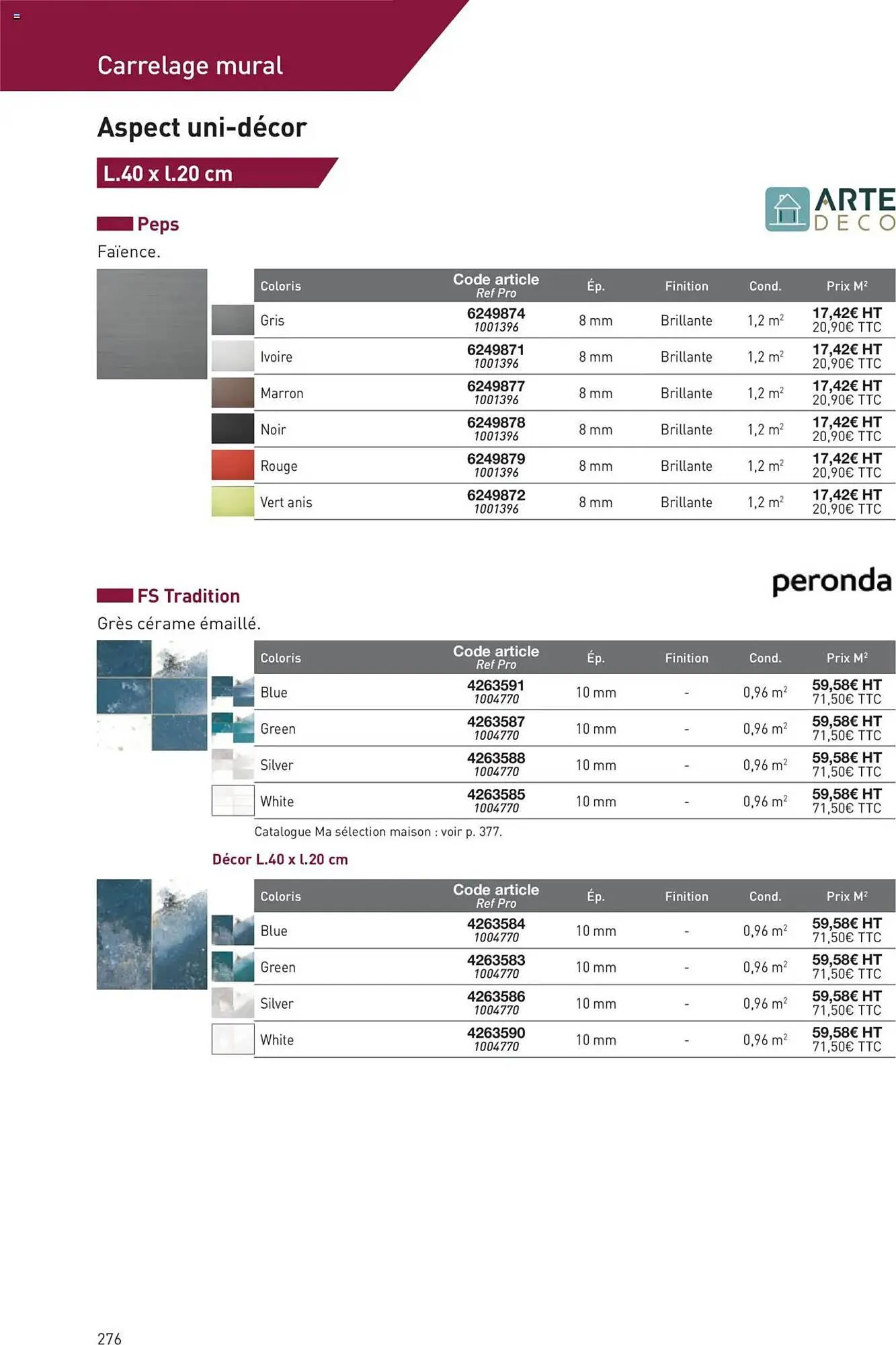 Catalogue Point P du 11 juillet au 31 décembre 2025 - Catalogue page 276