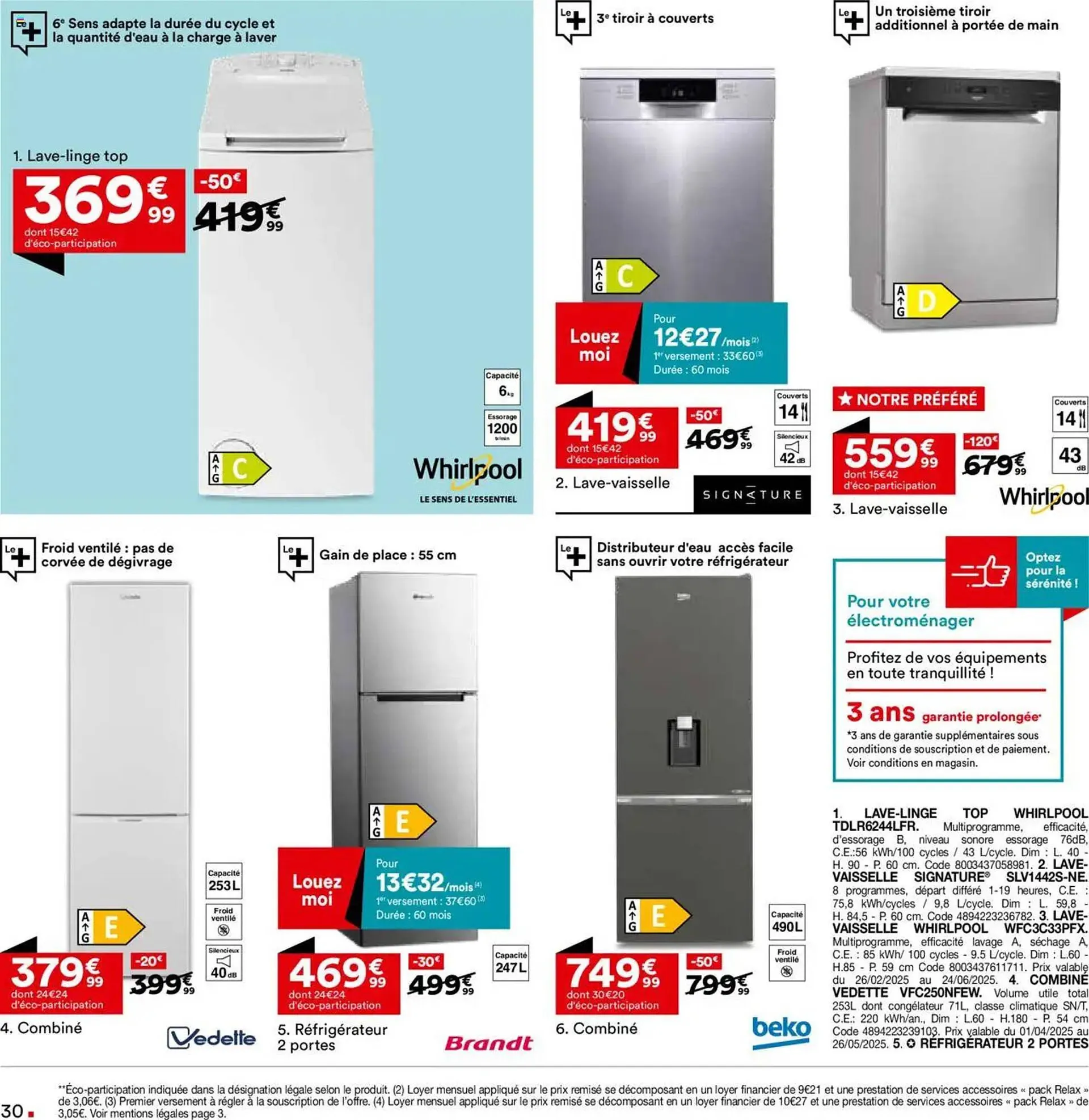 Catalogue BUT du 1 avril au 28 avril 2025 - Catalogue page 30