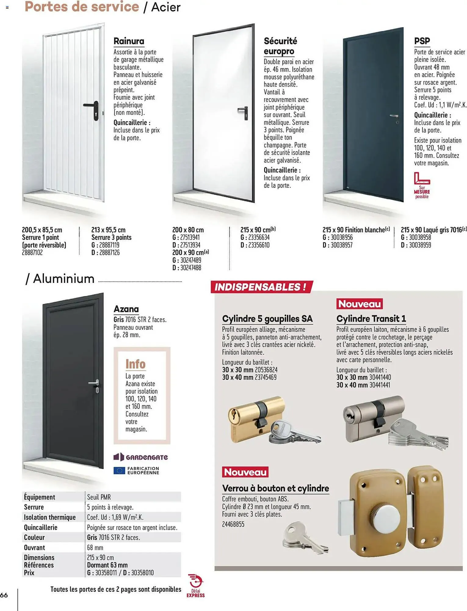 Catalogue Gedimat du 14 avril au 30 avril 2026 - Catalogue page 66