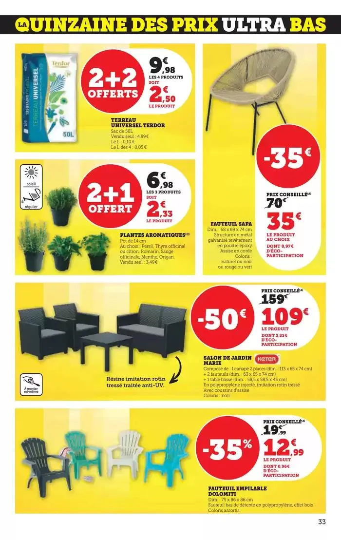 Quinzaine Commerçante du 5 mars au 16 mars 2025 - Catalogue page 33
