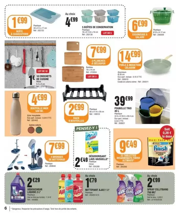 C'EST LA FÊTE À LA MAISON du 7 avril au 12 avril 2025 - Catalogue page 6