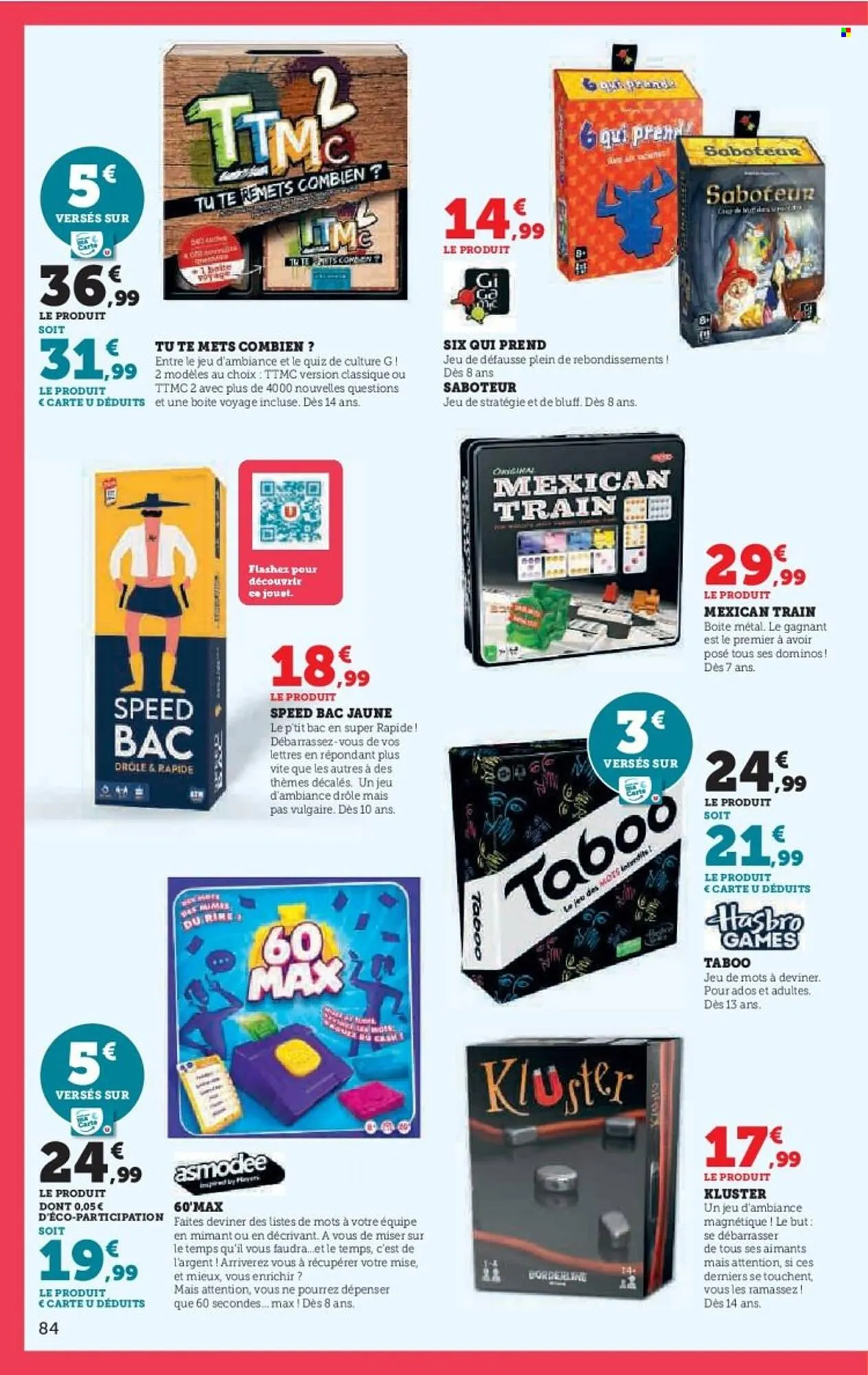 Catalogue Hyper U du 21 octobre au 7 décembre 2025 - Catalogue page 84