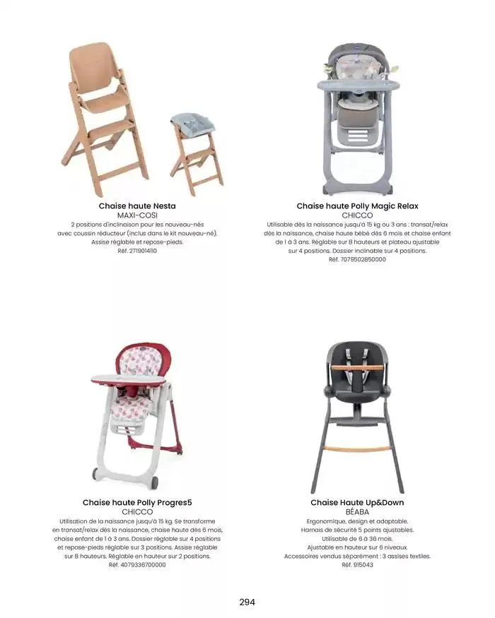 Collection 2024-2025 du 20 août au 30 juin 2025 - Catalogue page 296