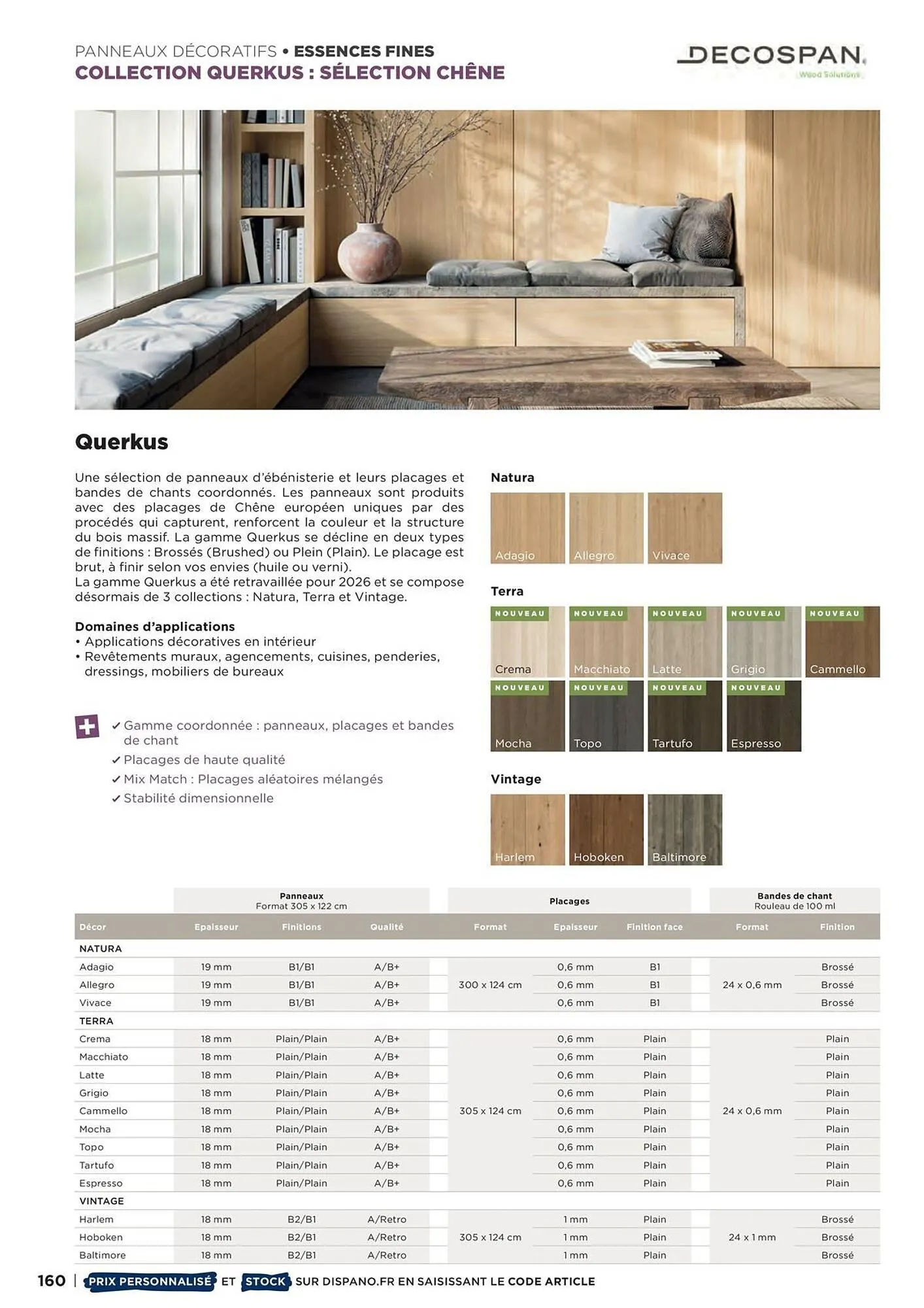 Catalogue Dispano du 8 avril au 31 décembre 2026 - Catalogue page 160