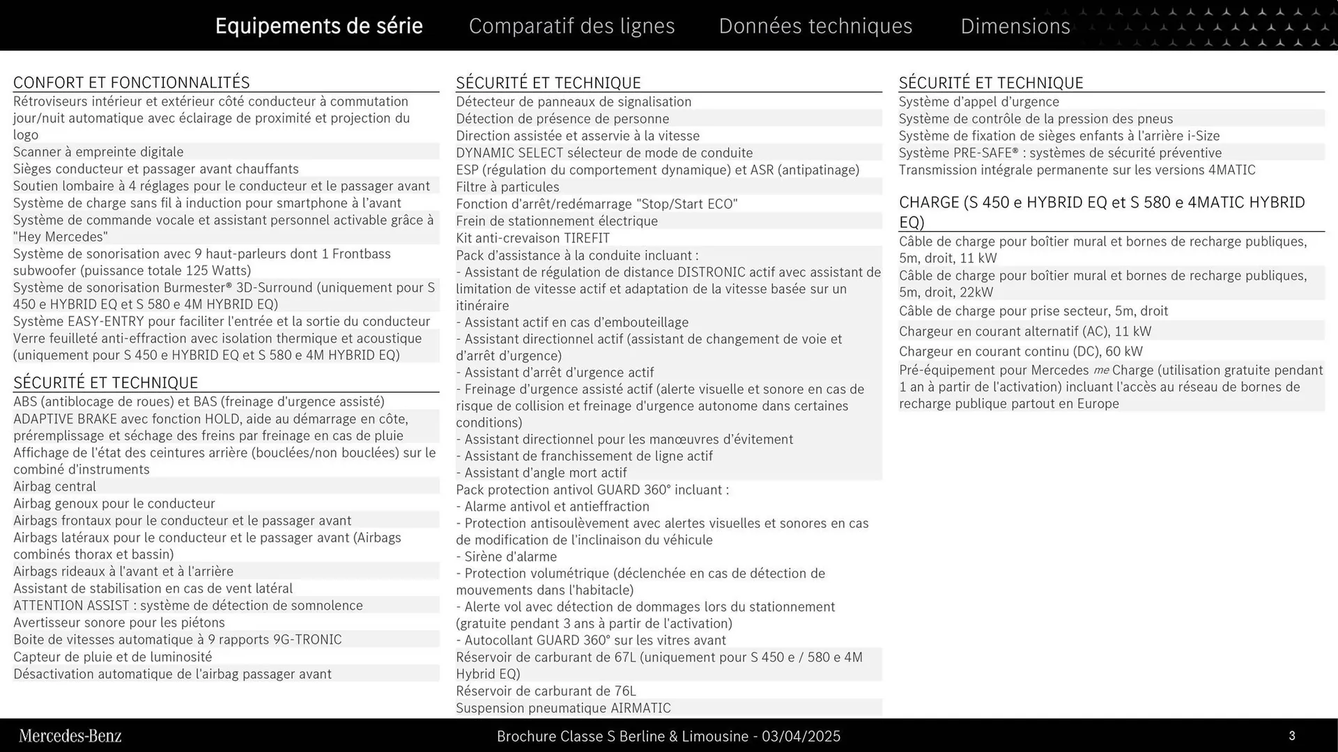 Catalogue Mercedes-Benz du 3 septembre au 3 septembre 2026 - Catalogue page 3