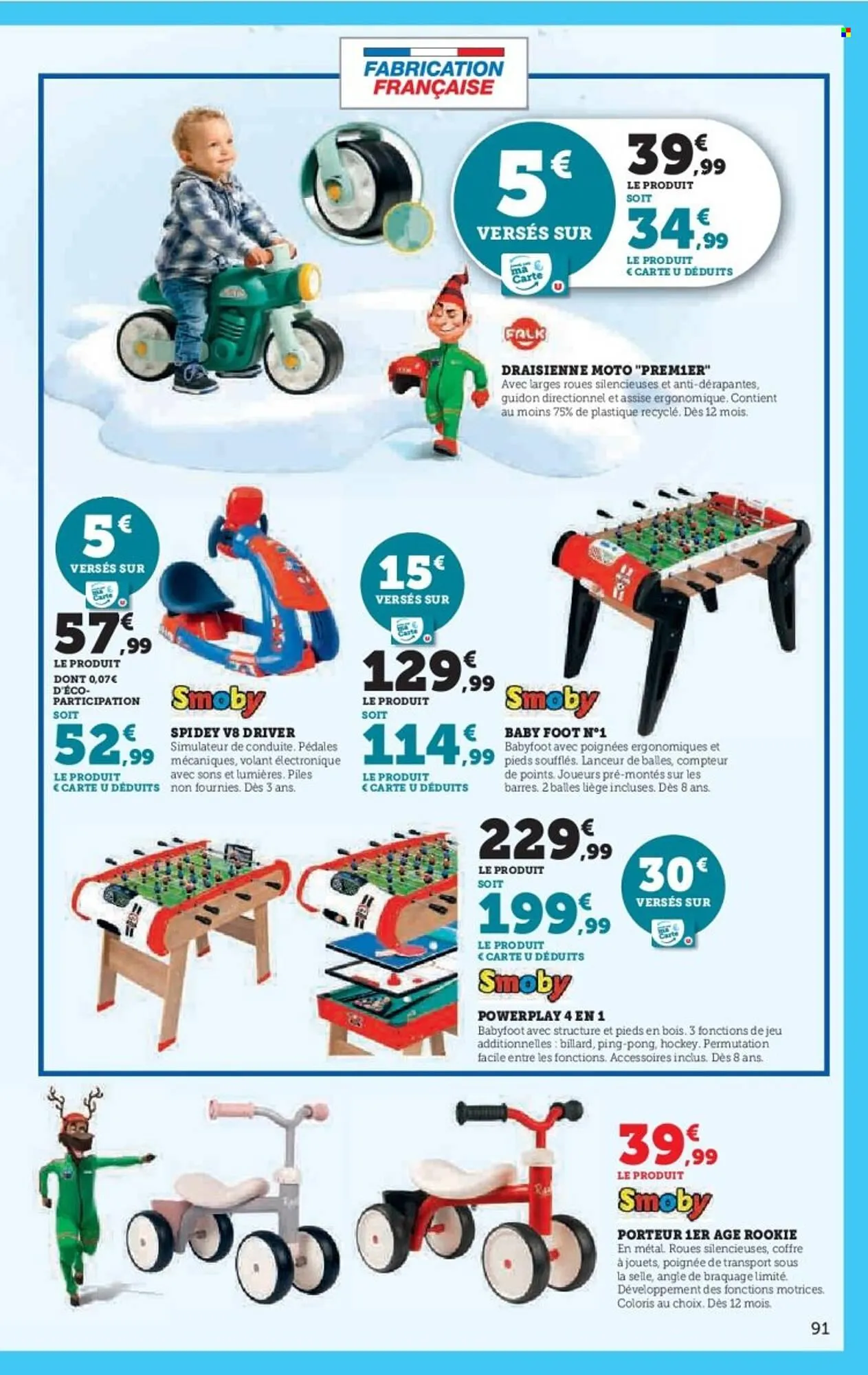 Catalogue Hyper U du 21 octobre au 7 décembre 2025 - Catalogue page 91