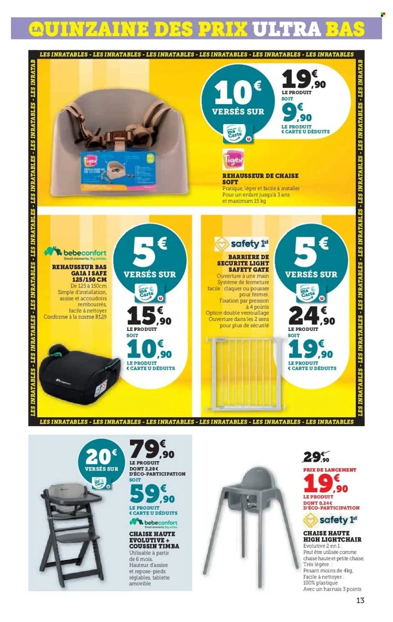 Catalogue Hyper U du 6 janvier au 18 janvier 2026 - Catalogue page 13