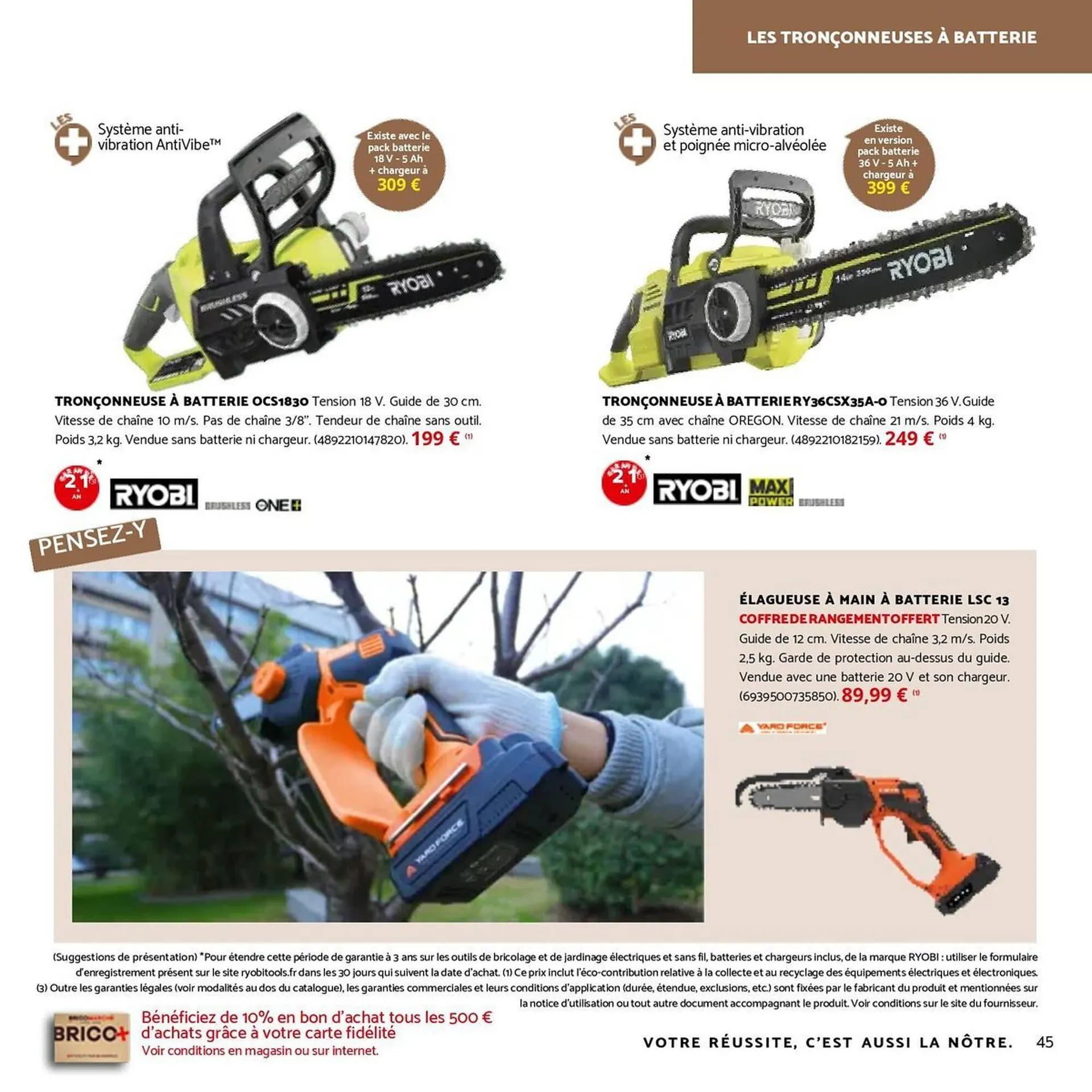 Catalogue Bricomarché du 1 octobre au 29 novembre 2025 - Catalogue page 45