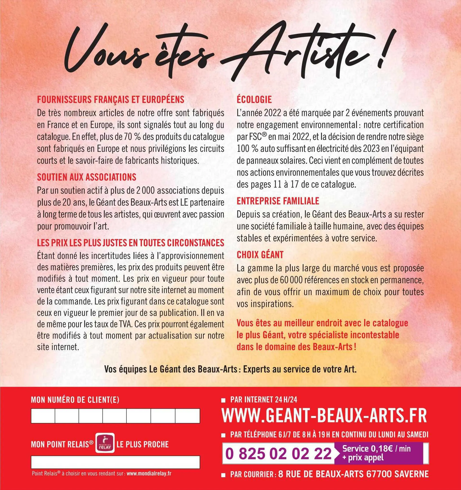 Catalogue Le Géant Des Beaux-Arts du 1 mars au 31 décembre 2023 - Catalogue page 3