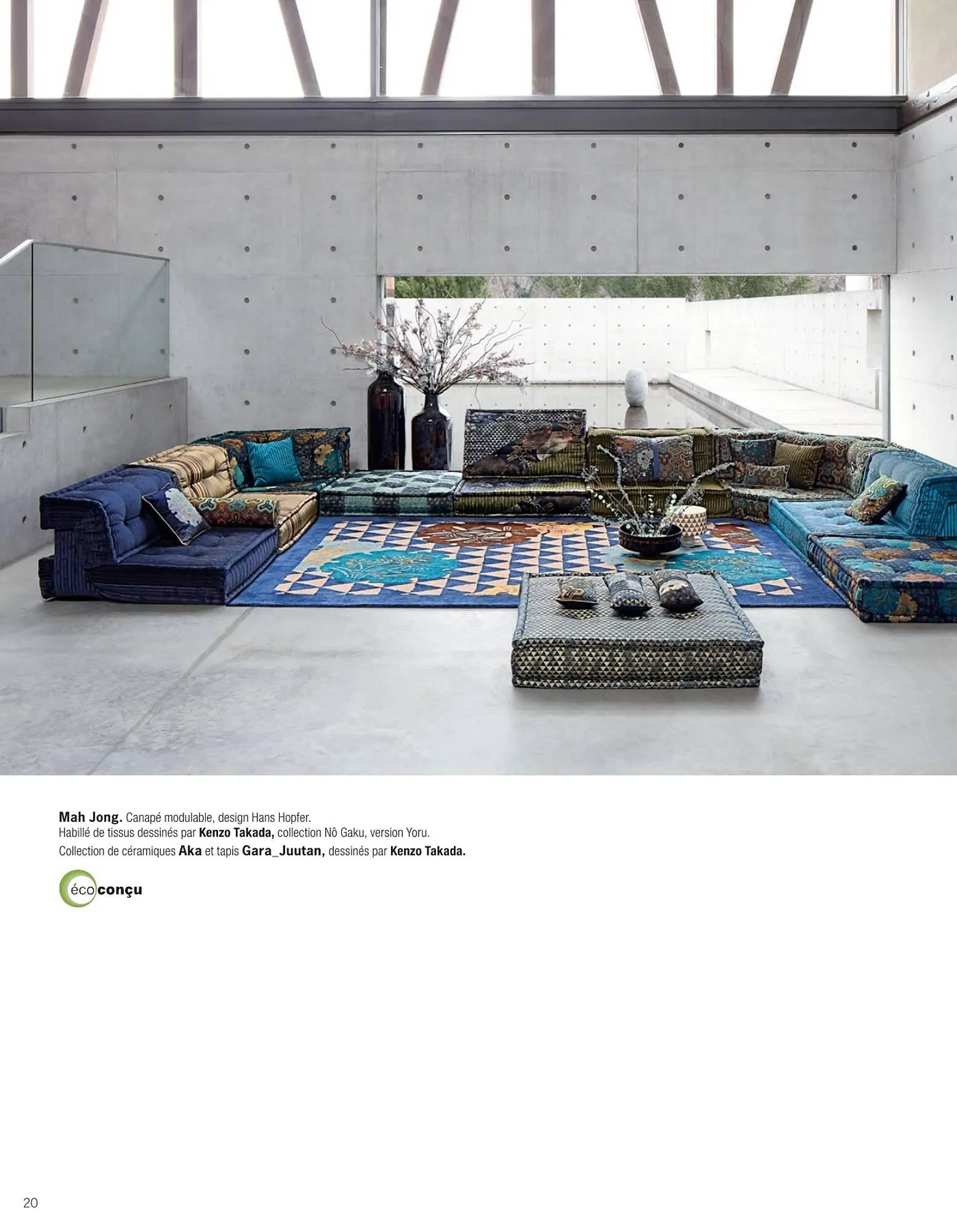 catalogue Roche Bobois du 2 septembre au 1 janvier 2026 - Catalogue page 20