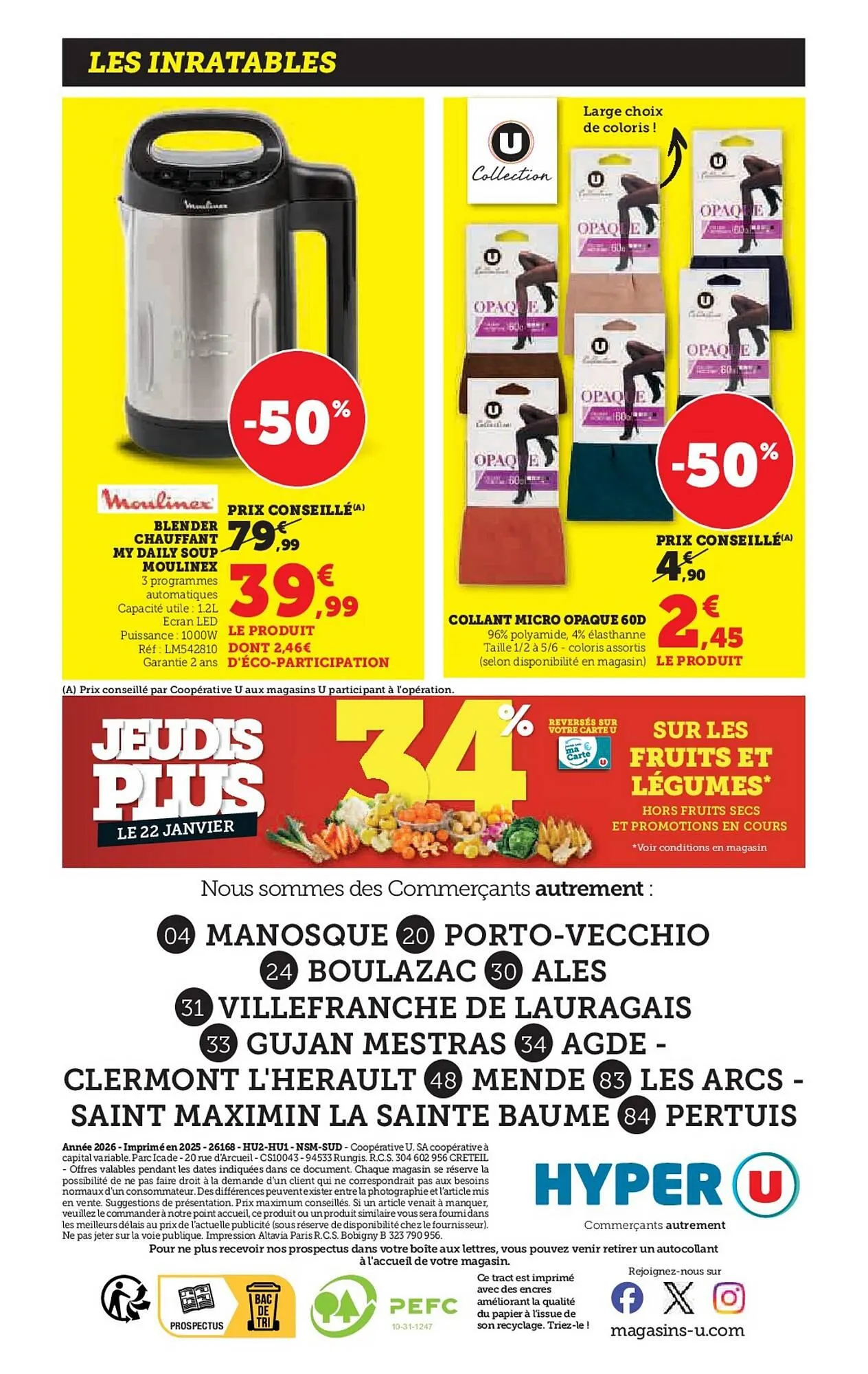 Catalogue Hyper U du 13 janvier au 25 janvier 2026 - Catalogue page 32