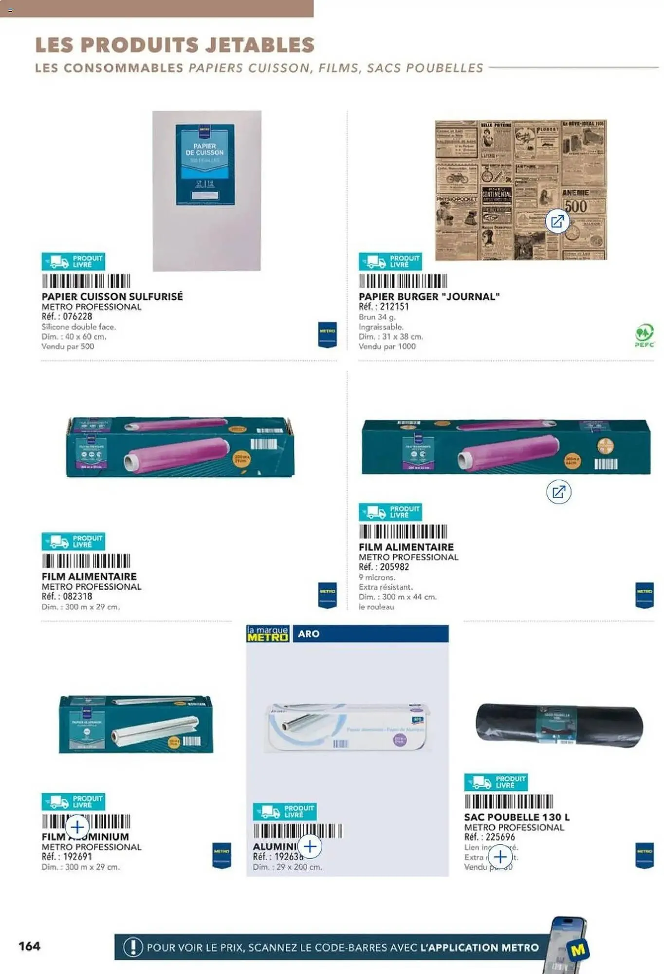 Catalogue METRO du 14 avril au 31 décembre 2026 - Catalogue page 164