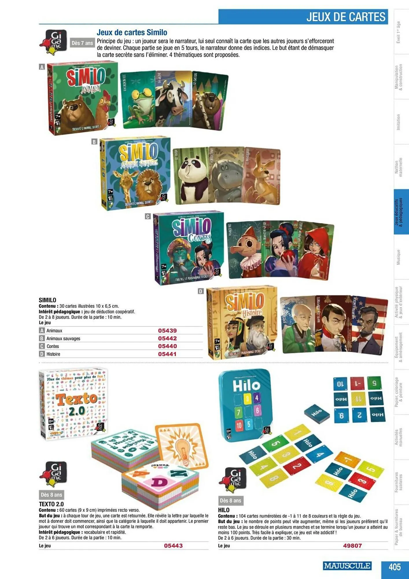 Catalogue Majuscule du 4 mars au 31 décembre 2025 - Catalogue page 429