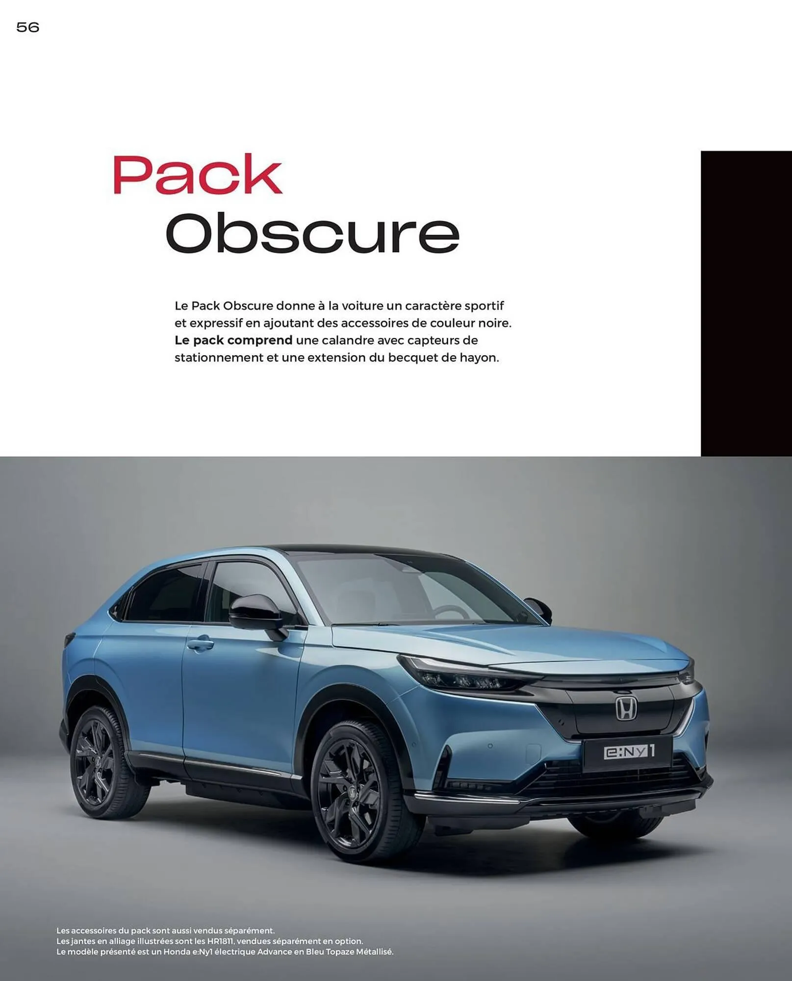 Catalogue Honda du 10 juin au 31 mars 2026 - Catalogue page 56