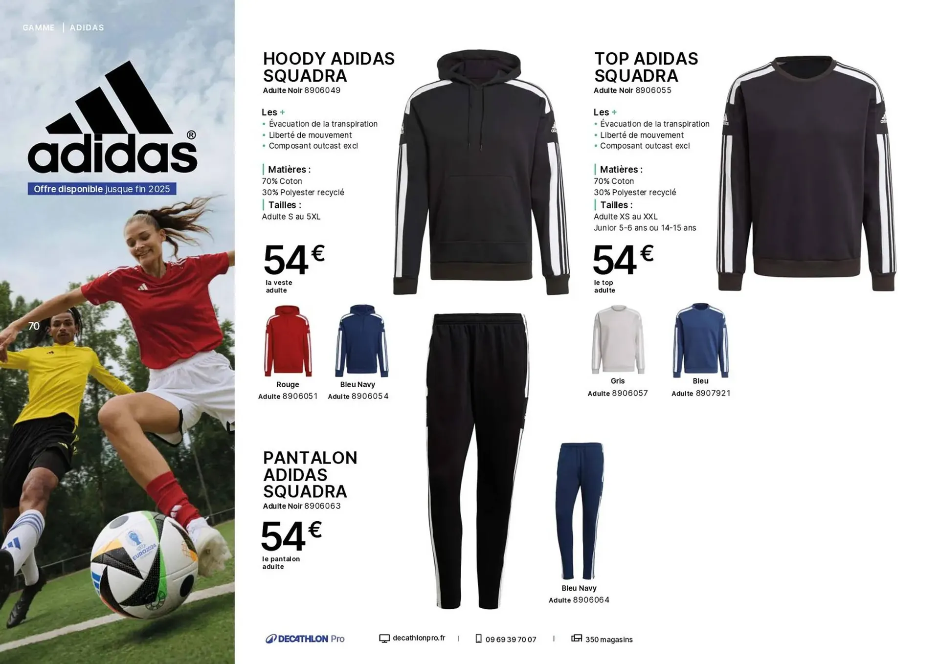 Catalogue Decathlon du 14 mai au 31 août 2025 - Catalogue page 70