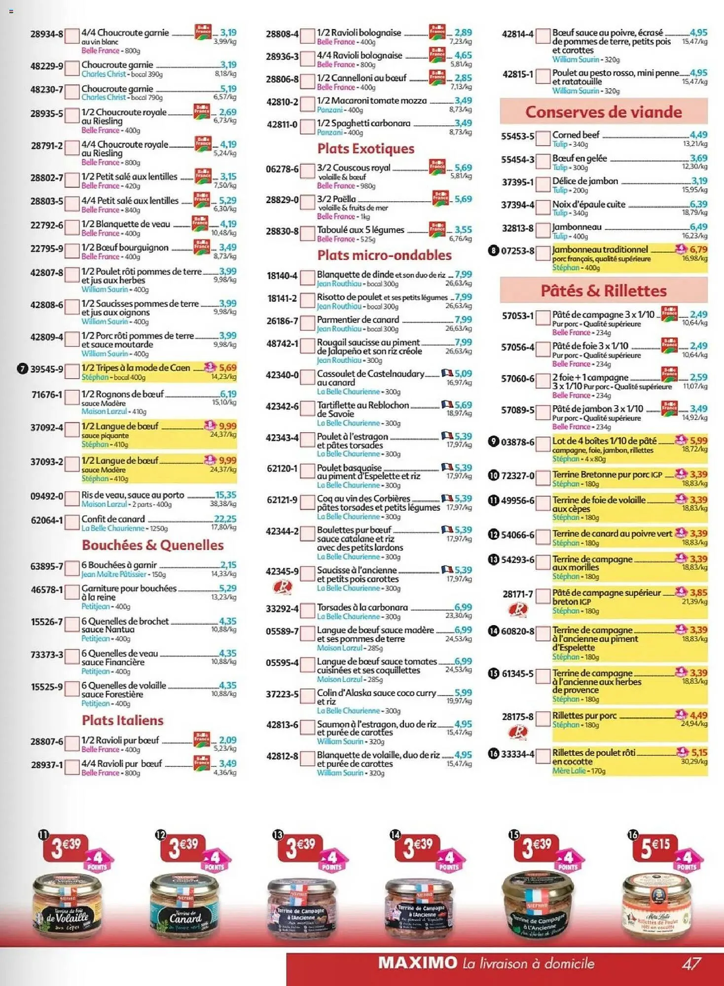 Catalogue Maximo du 23 janvier au 26 février 2026 - Catalogue page 47