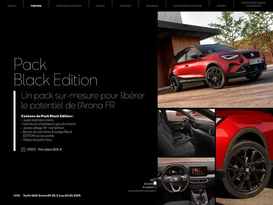 SEAT Arona du 5 mars au 5 mars 2026 - Catalogue page 11