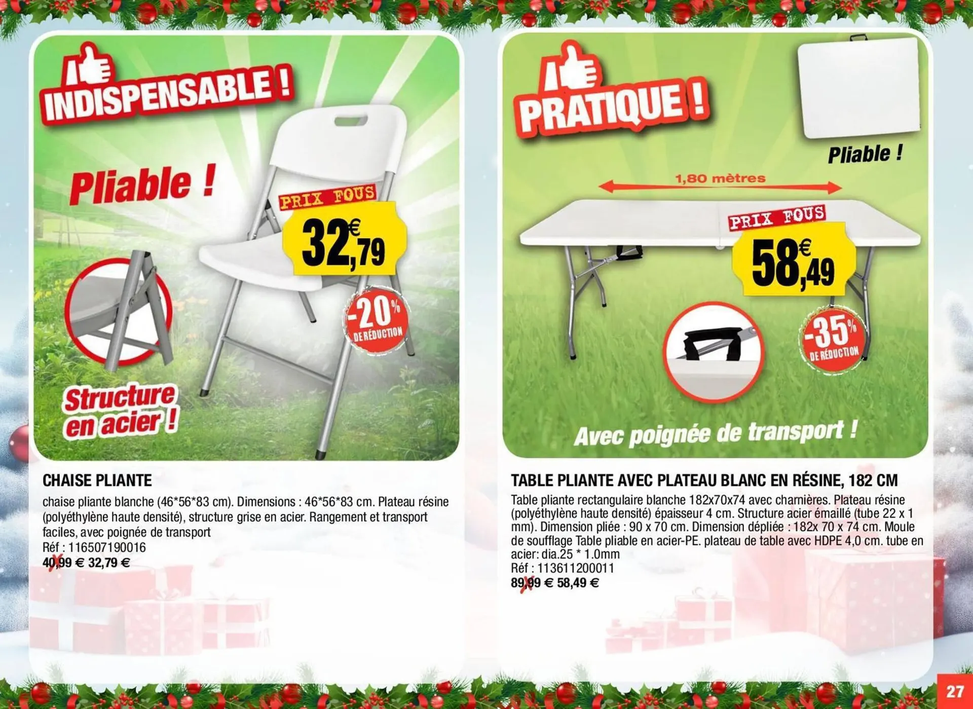 Catalogue Outiror du 27 novembre au 31 décembre 2023 - Catalogue page 25