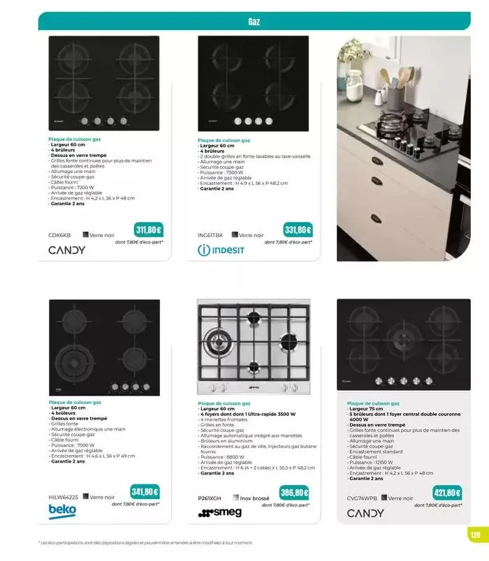 Consultez le menu avant de vous mettre en cuisine. du 7 janvier au 31 décembre 2025 - Catalogue page 129